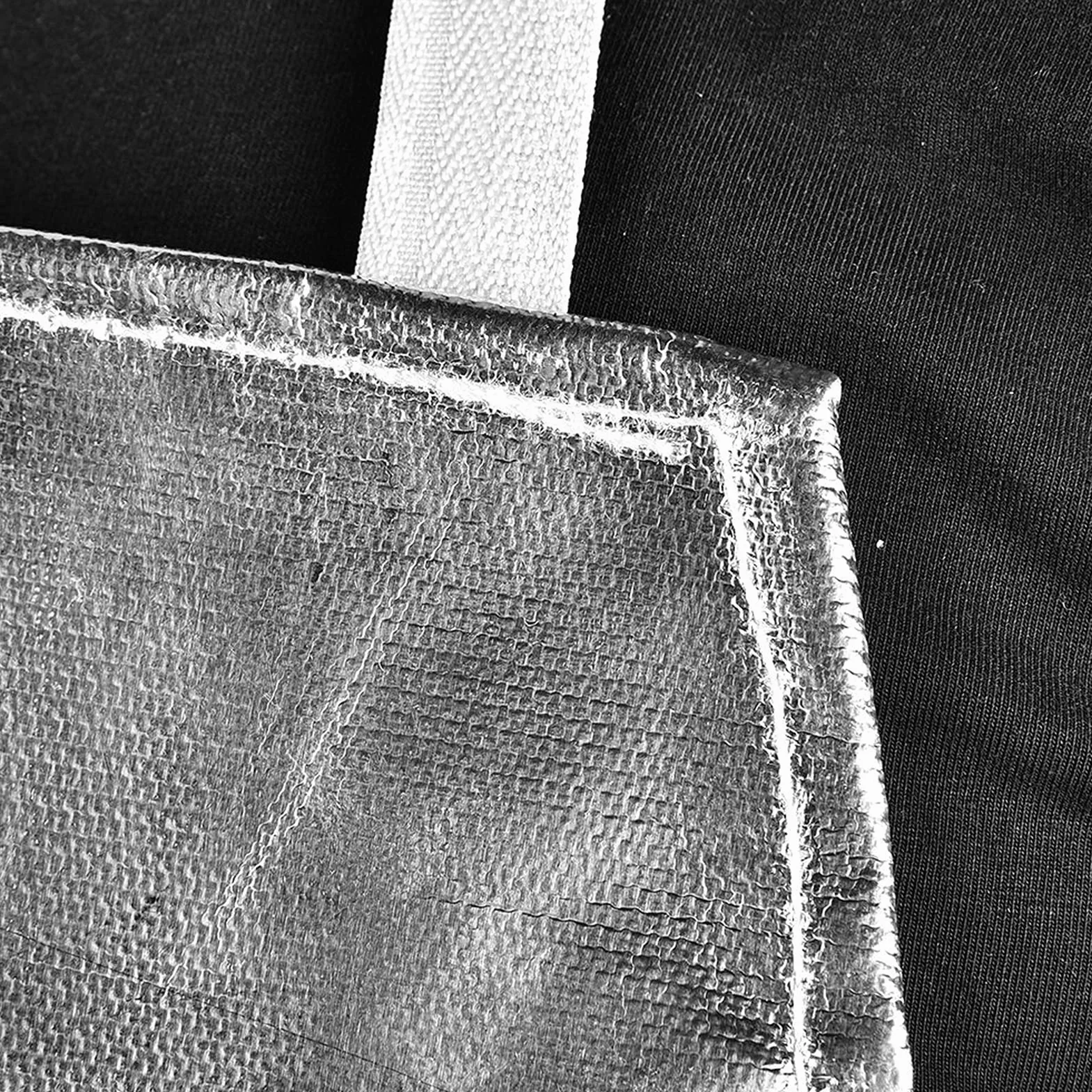 KUIDAMOS Fartuch odporny na ciepło, Fartuch aluminiowy 1000 ° C Odporny na ciepło Styl Koronki Trwały Promieniowanie Termiczne do użytku w pracy