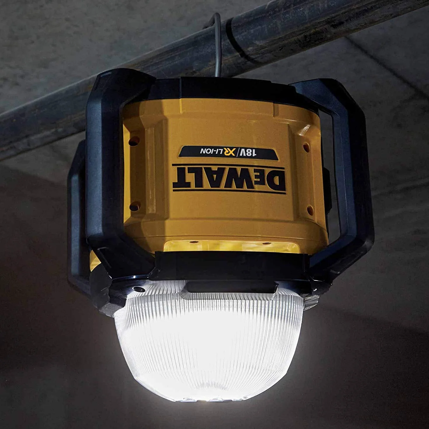DEWALT Funkcjonalny Luz led área xr 18v tool connect dla profesjonalistów i majsterkowiczów do pracy profesjonalnej 18v