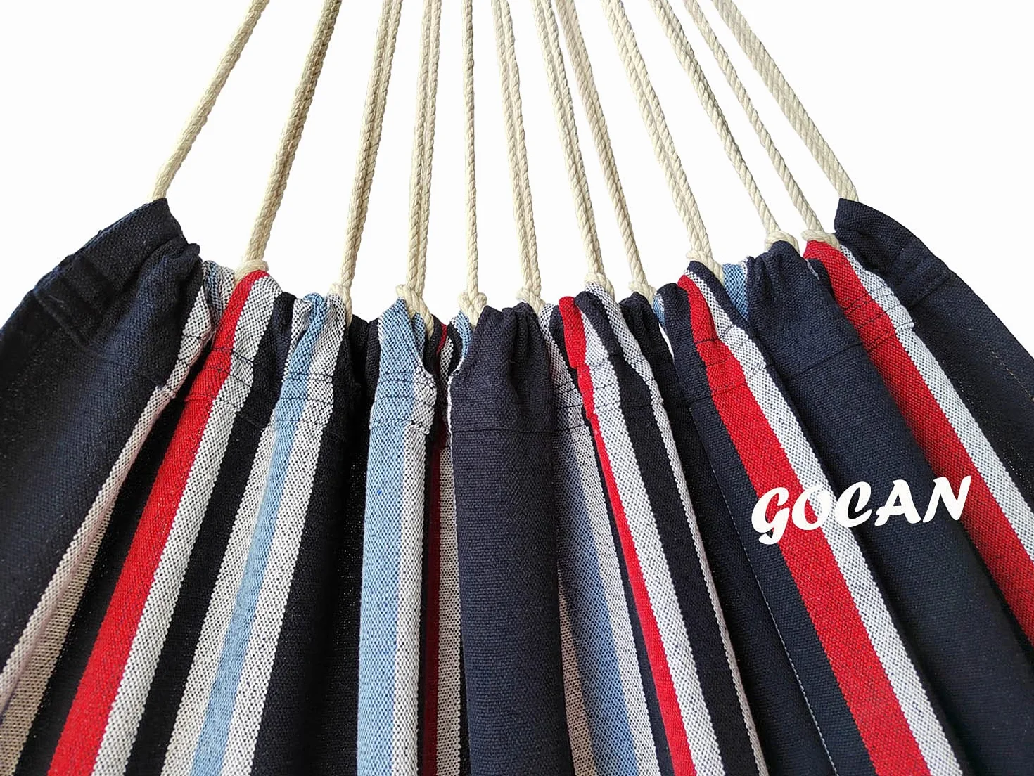 GOCAN Hamak bawełniany 220 x 150 cm 300 kg
