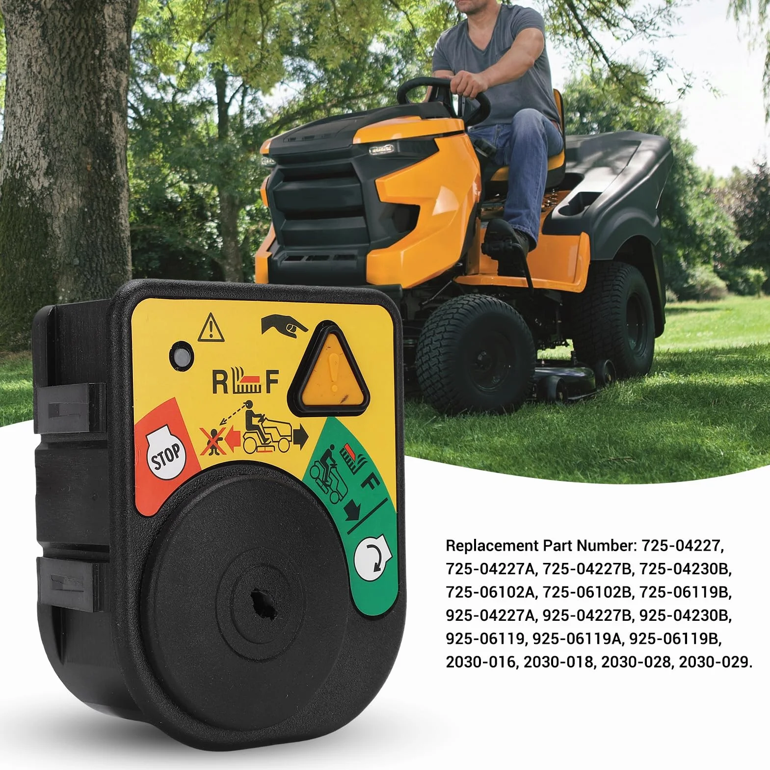 Moduł Przełącznika Klawisza Zapłonu Rozrusznika Cub Cadet GT1054 LT1045 LTX1042KW LT50