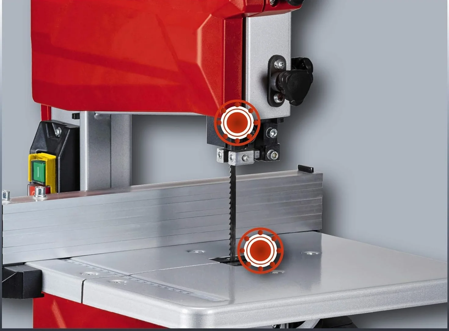 Einhell Tc-Sb 200/1 Piła Taśmowa, Czerwony, ‎45 x 60.5 x 68 cm