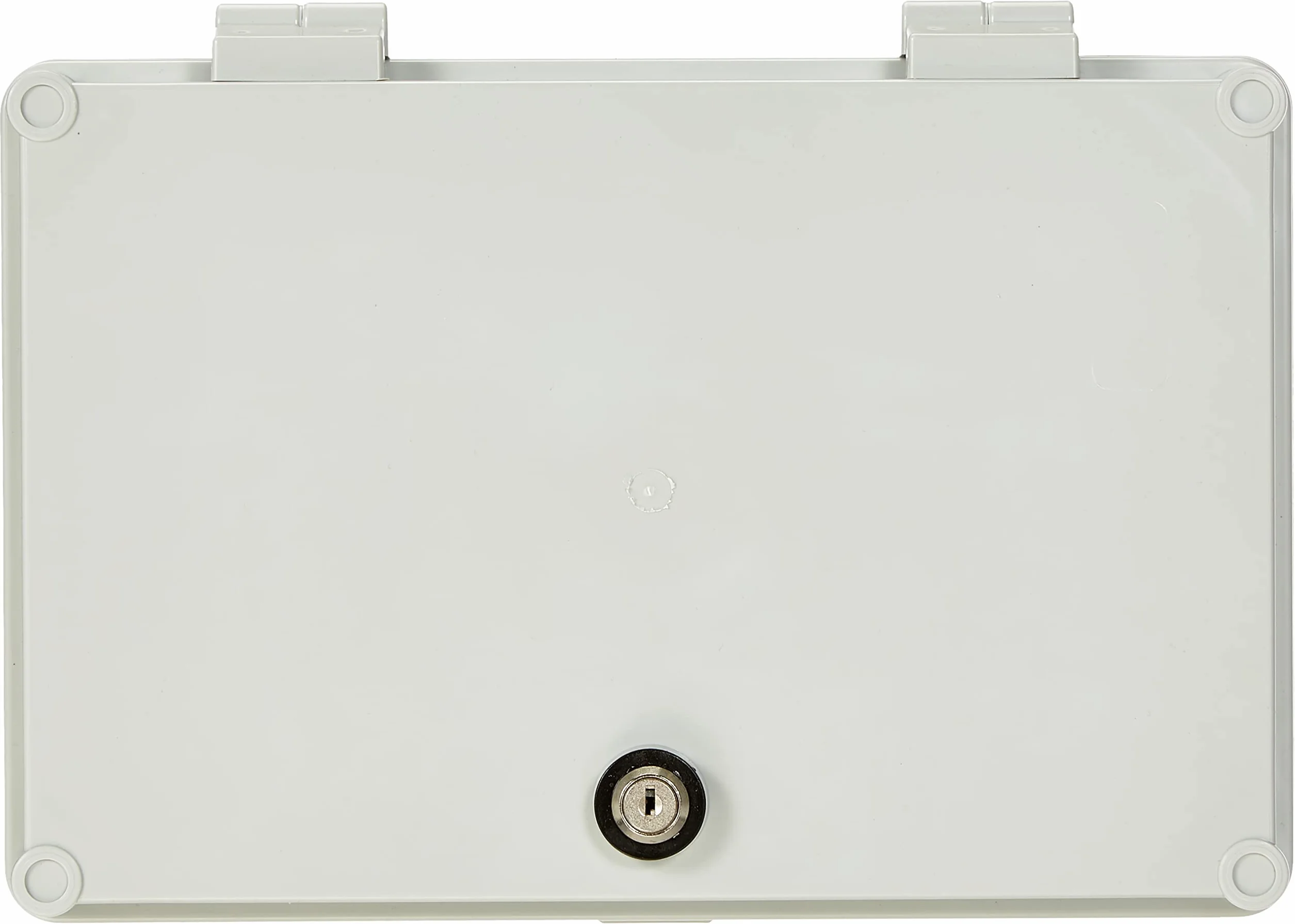 ELEKTRO-PLAST Szafka sterownicza UNI-mini z zamkiem 300 x 200 x 160 mm natynkowa szafa rozdzielcza obudowa przemysłowa skrzynka sterownicza 43.01 IP65 5900, biała