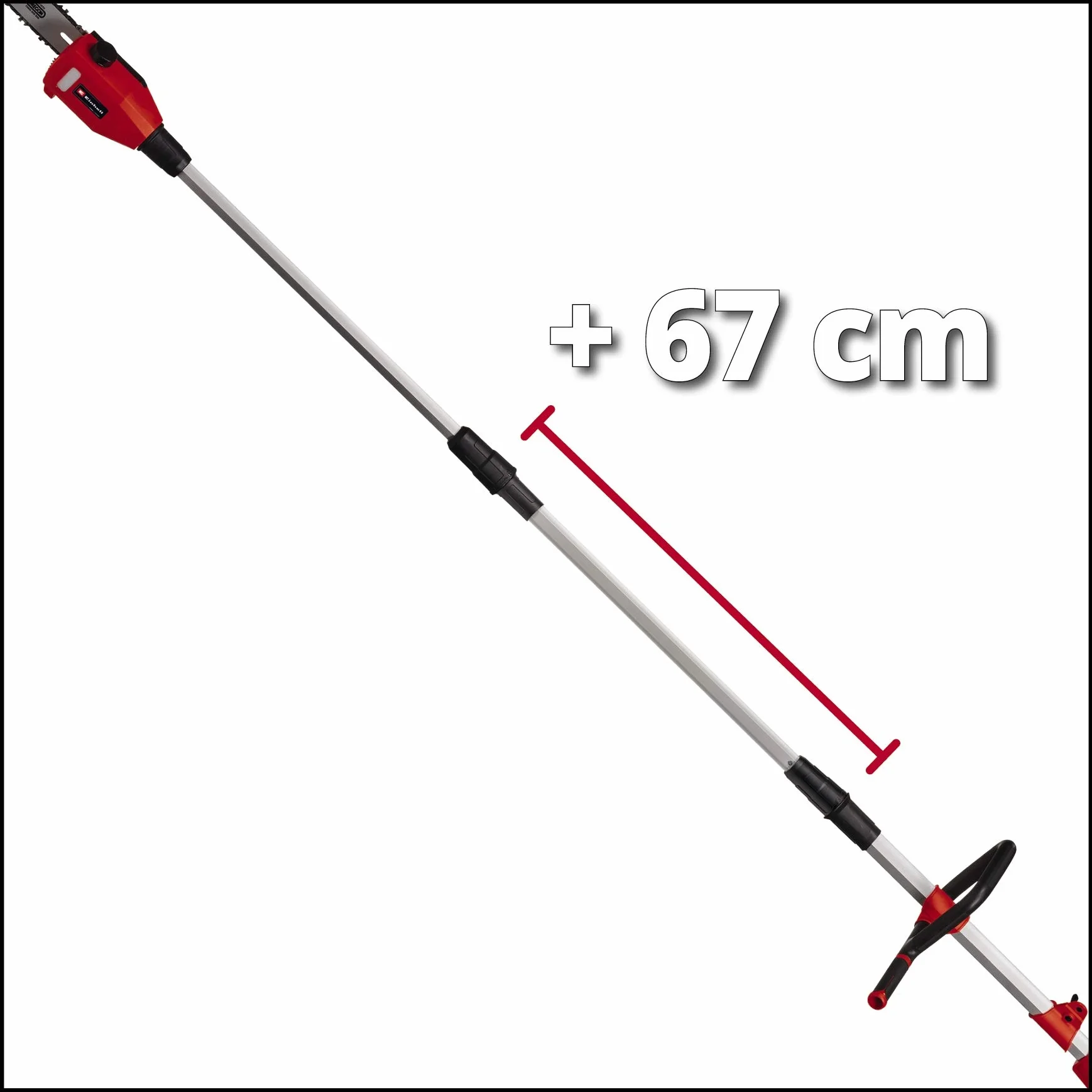 Einhell Kosiarka Akumulatorowa 2 x 18V Czerwony Czarny
