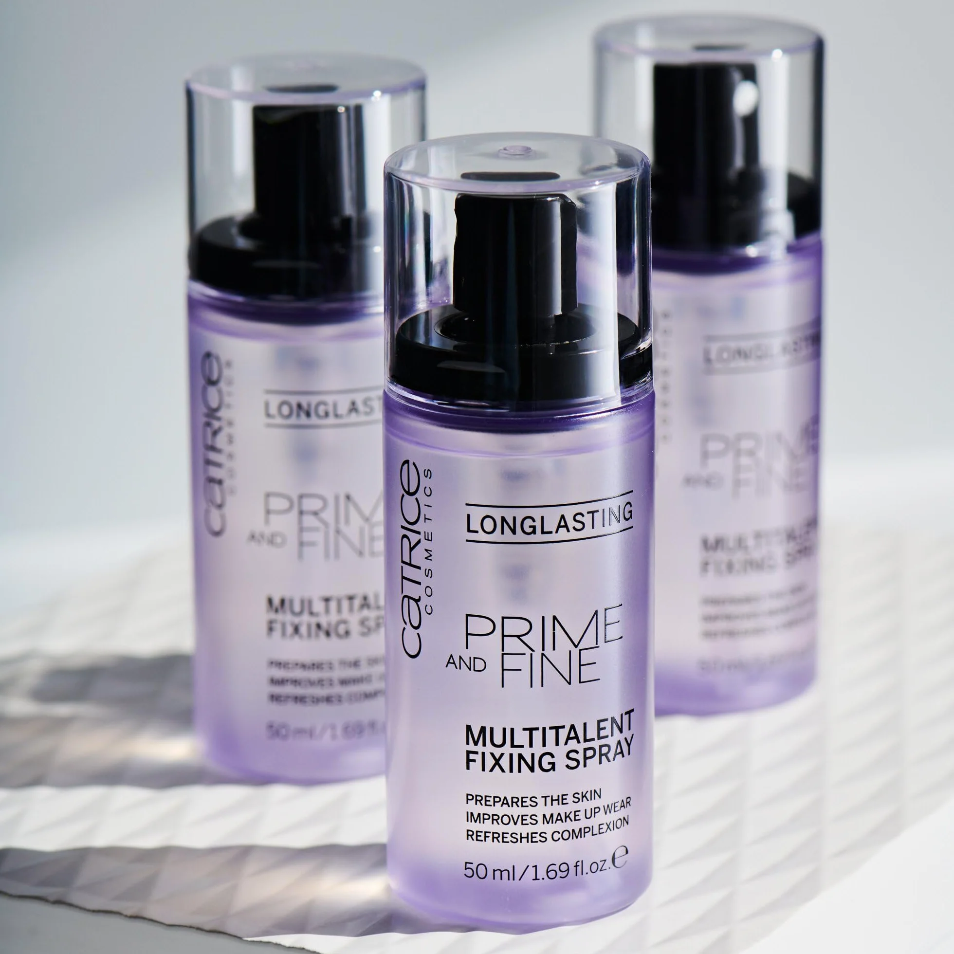 Catrice Spray utrwalający makijaż Prime and Fine Multitalent, długotrwały (50ml)