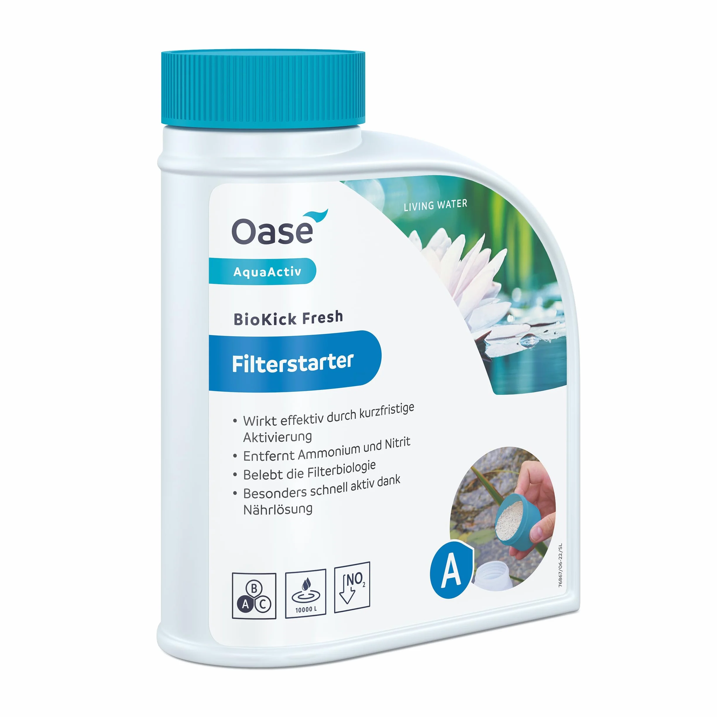 OASE AquaActiv BioKick Fresh 500 ml – Bakterie filtrujące do stawu