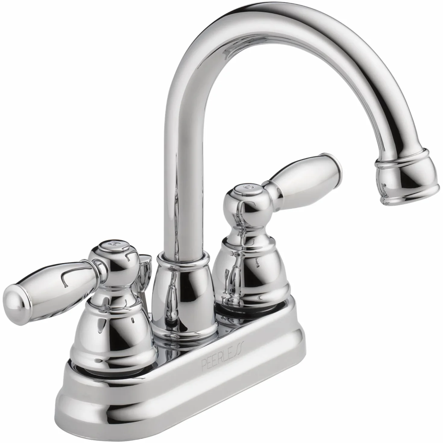 Peerless P299685LF Apex bateria łazienkowa z dwoma uchwytami, chromowana