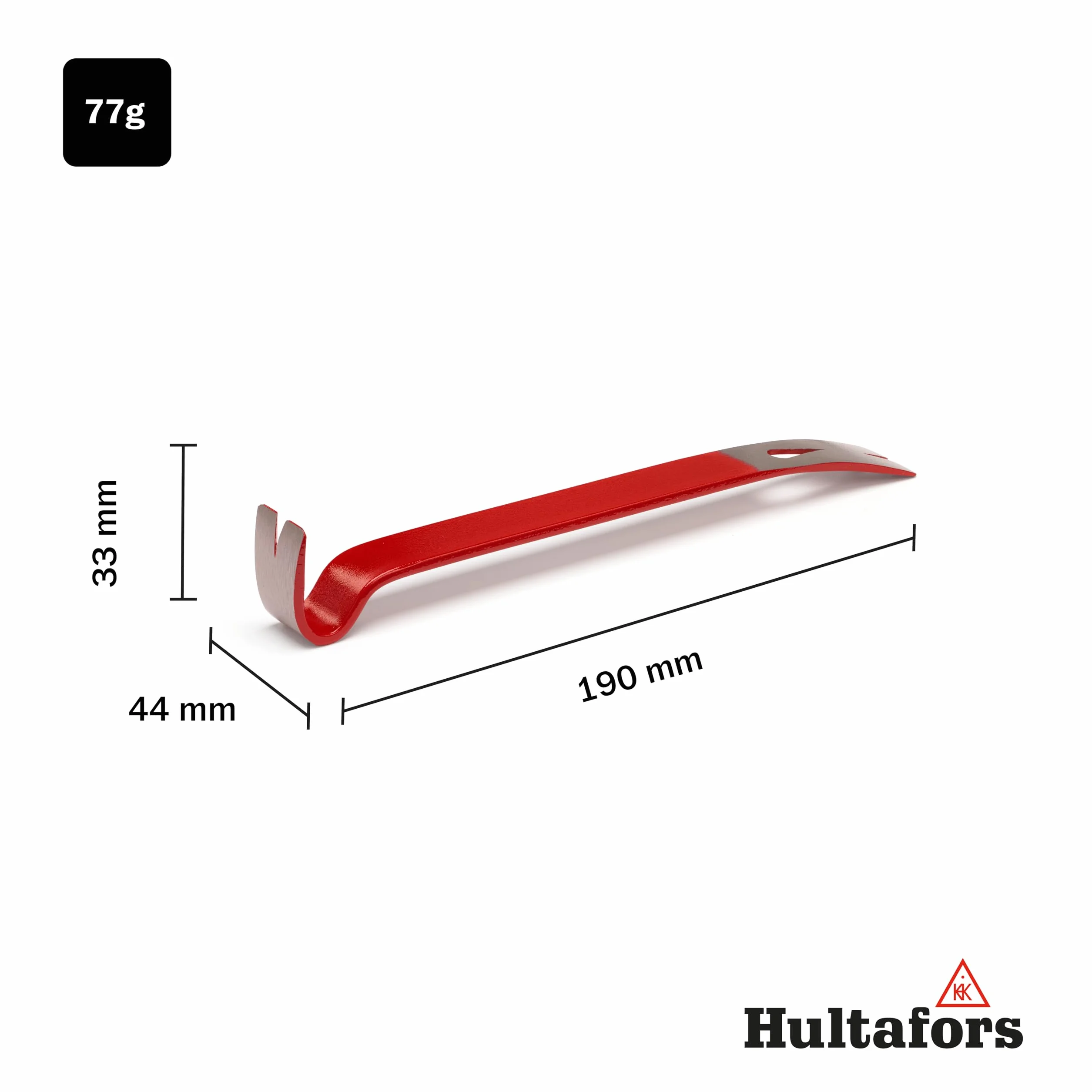Zestaw młotów 2-częściowy (190mm & 380mm) od Hultafors | Praktyczne wielofunkcyjne młoty ściągające | Wytrzymałe i trwałe ściągacze do prac z drewnem i inne | 827015
