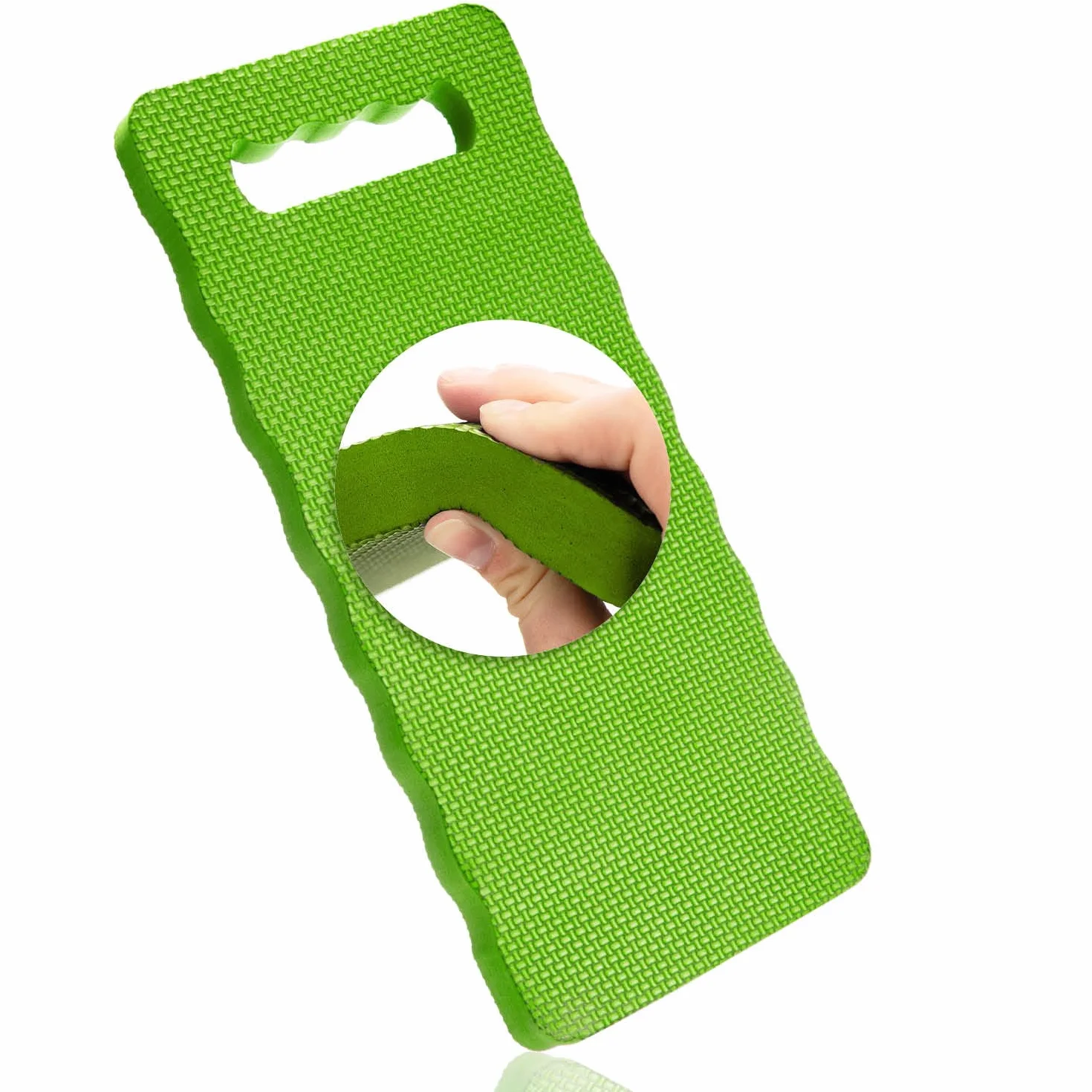 com-four® podkladka pod kolana do ogrodu wodoodporna izolująca zielony 1 sztuka