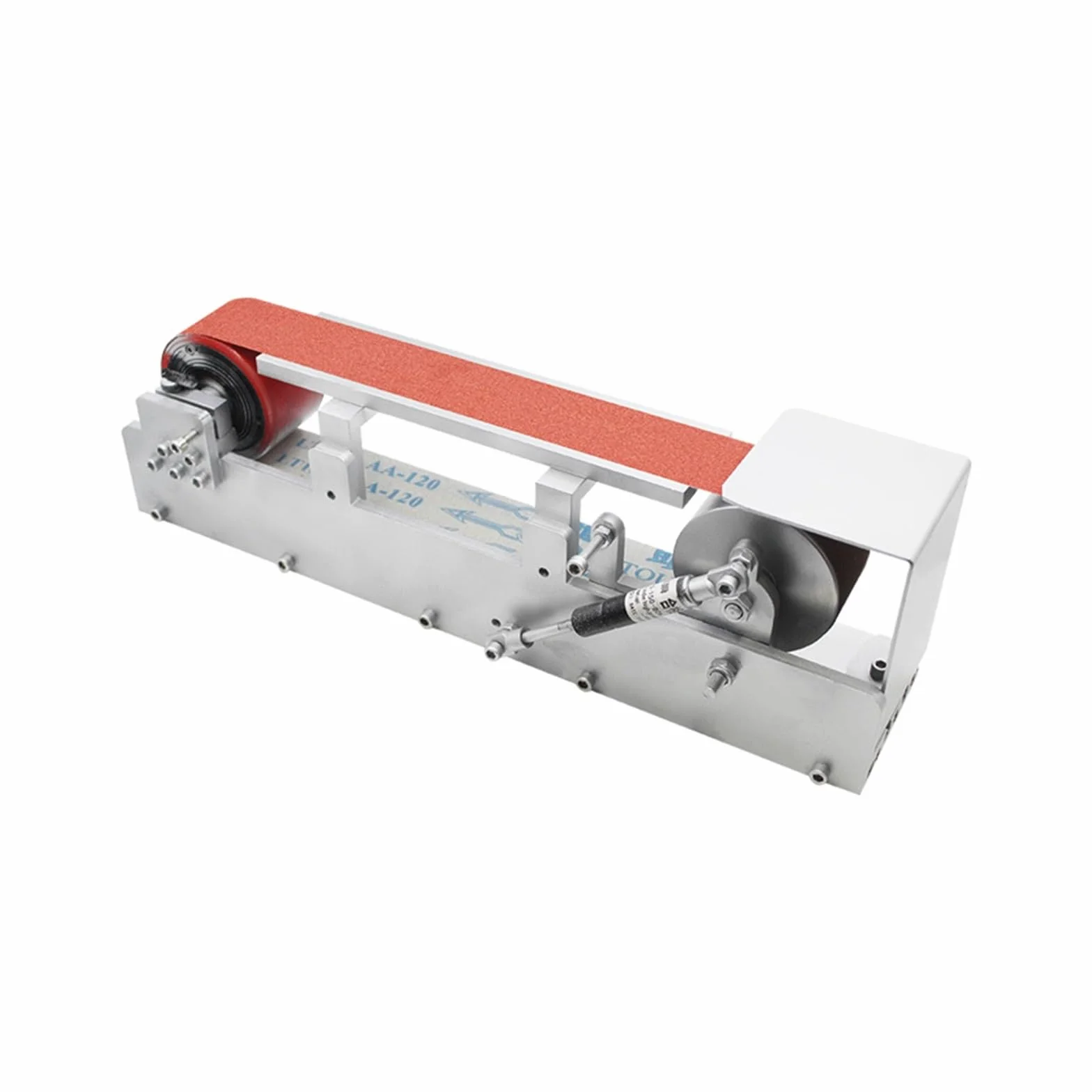 Polerka, szlifierka oscylacyjna, Chłodzona wodą szybkobieżna polerka do ostrzenia polerowanie 600W bezszczotkowy silnik 915x50mm szlifierka taśmowa do wody do szlifowania, polerowania