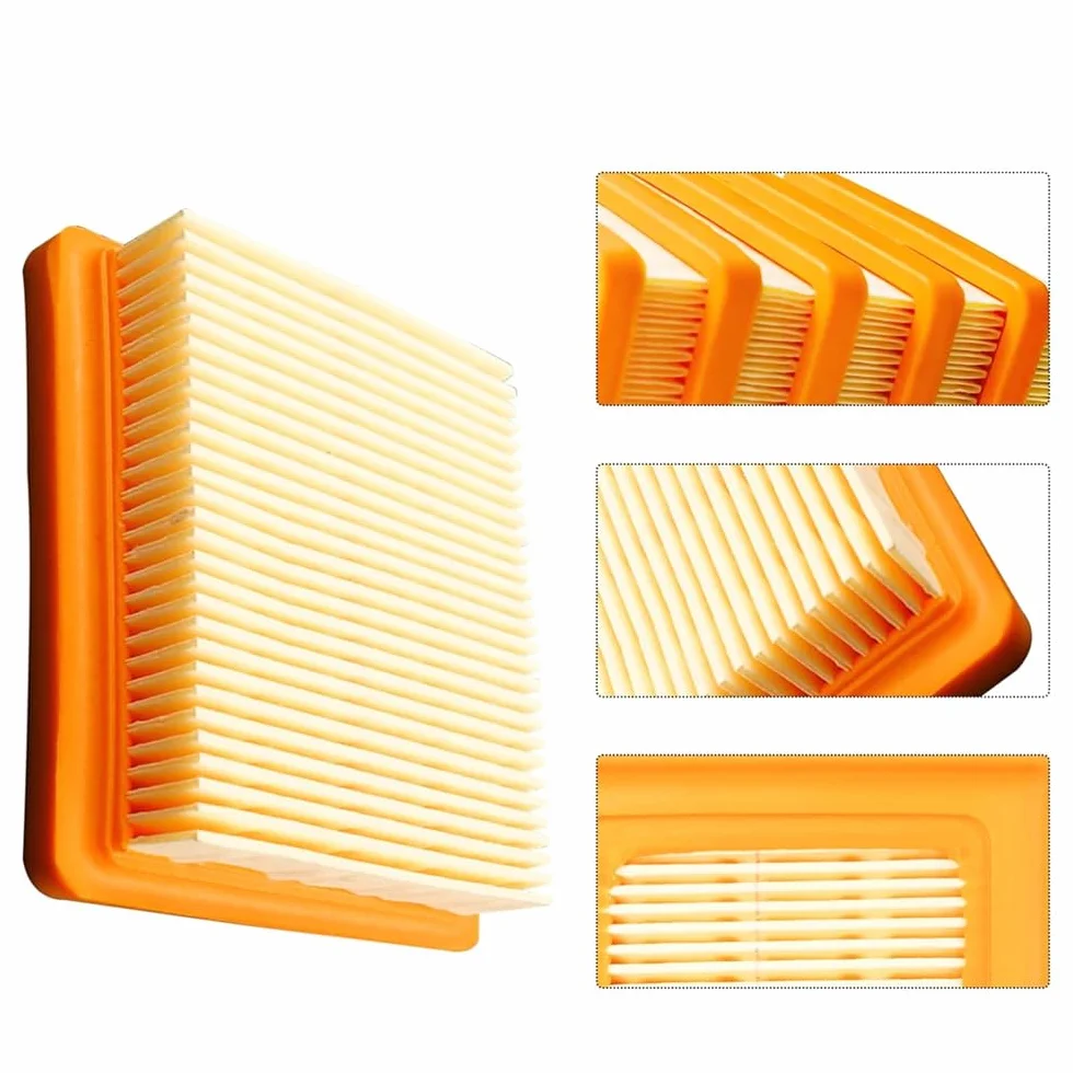 Alnicov 3 szt. filtr powietrza z iskrą odpowiedni do STIHL FS120 FS200 FS250, FS300, FS310, filtr powietrza