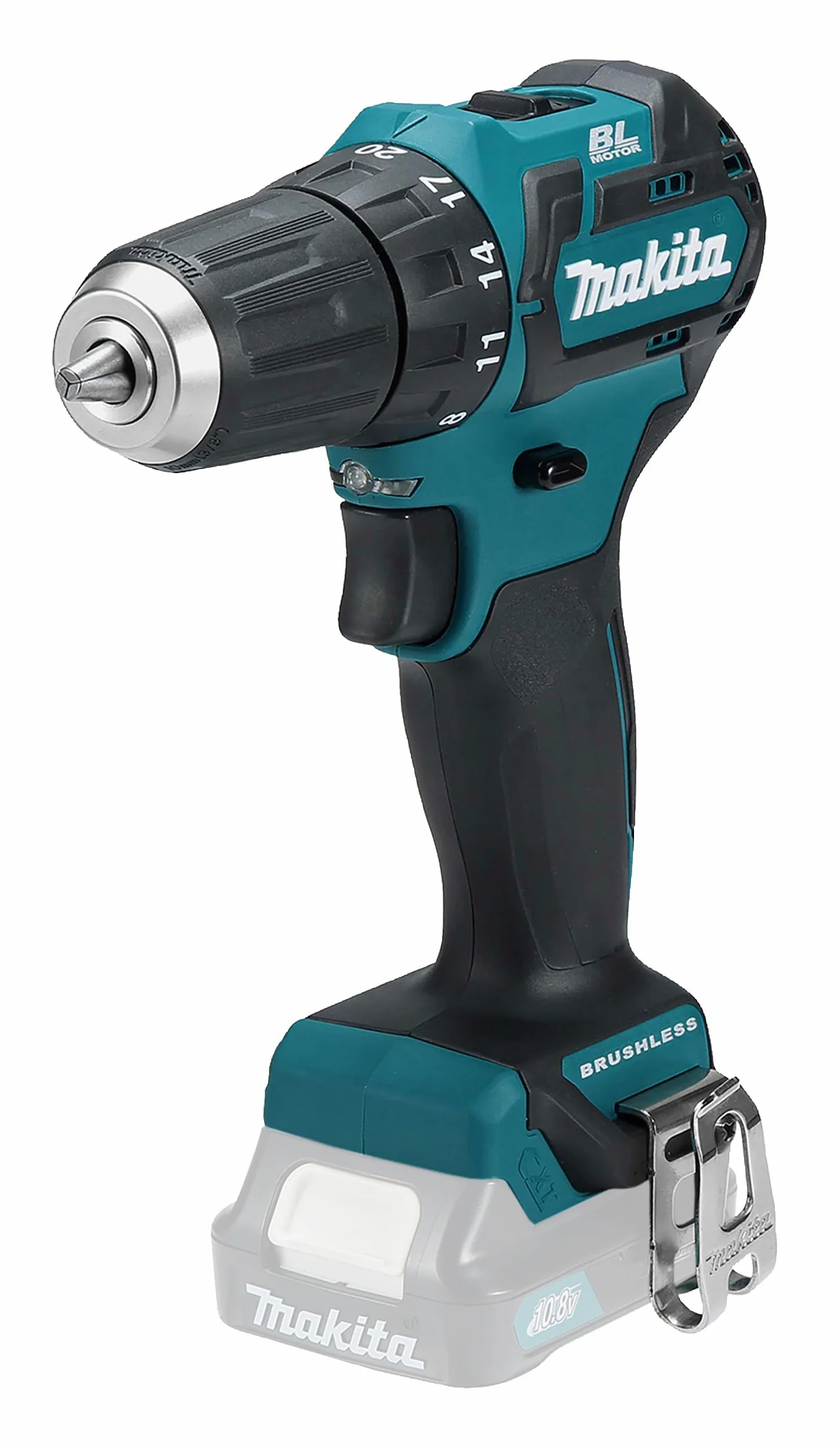 Makita DF332DZ 10.8 V Li-ion CXT Bezszczotkowy Sterownik Wiertarski, bez Baterii w Zestawie