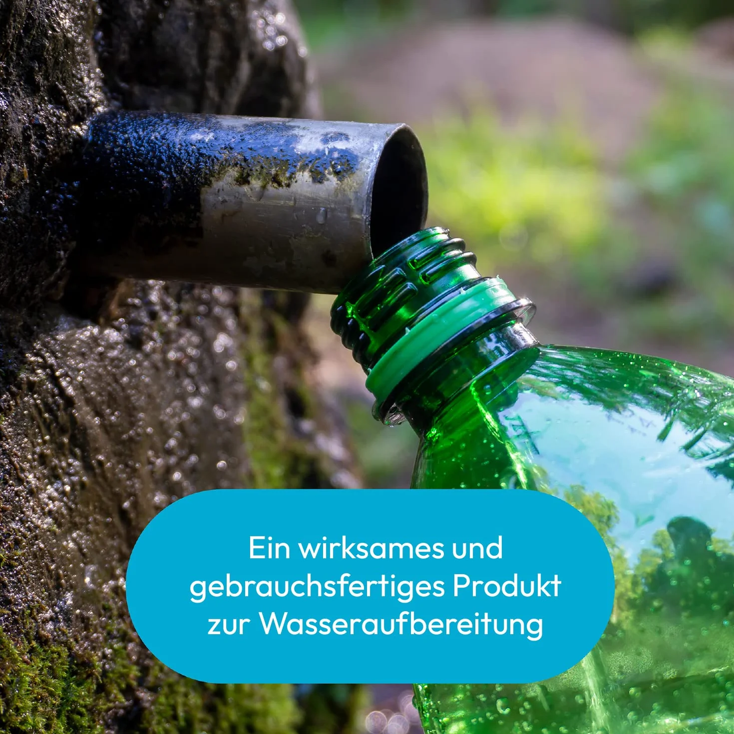 Chlorine Dioxide 250 ml 0,3% CDL do uzdatniania wody, roztwór dwutlenku chloru w butelce z brązowego szkła
