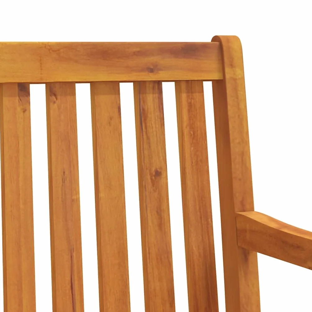 vidaXL Ławka ogrodowa/huśtawka, 110 cm, lite drewno akacjowe, ławka bujana, huśtawka do ogrodu, ławka bujana do ogrodu, ławki bujane