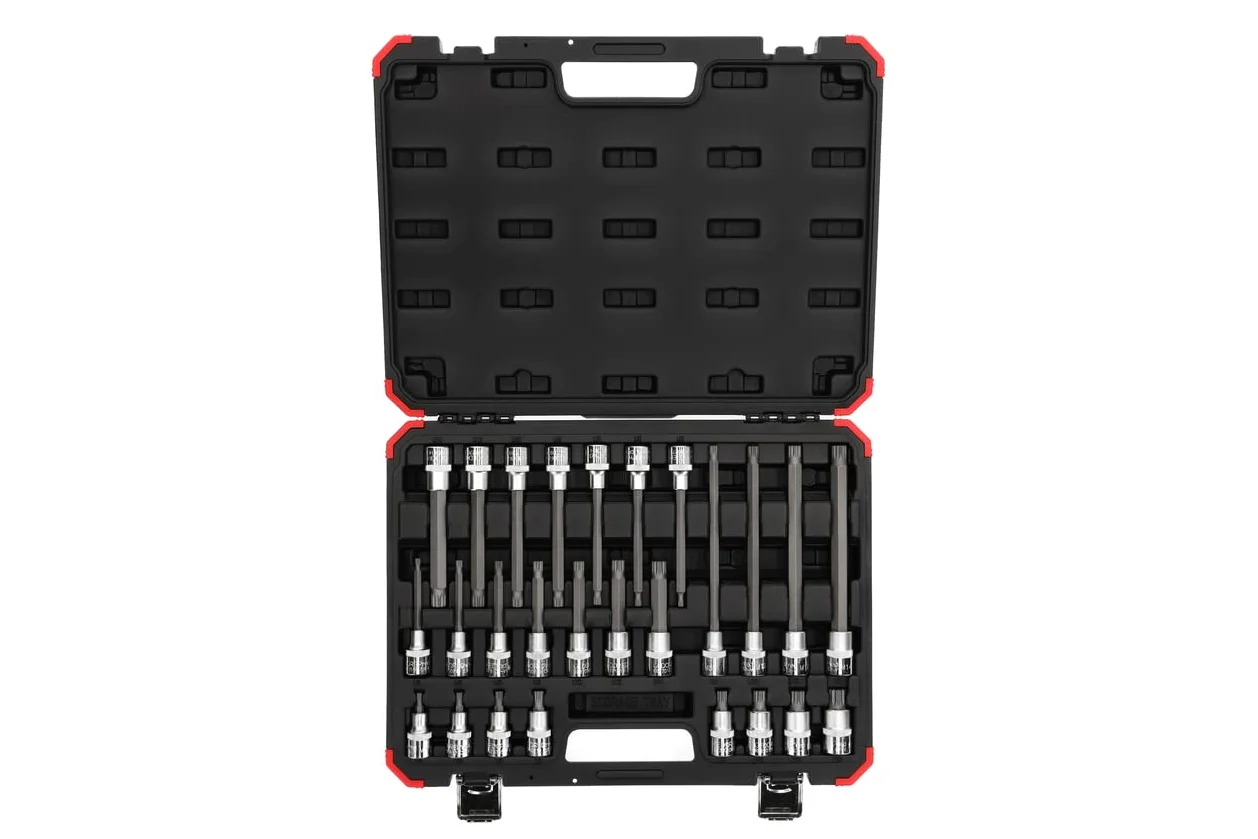 GEDORE Red zestaw bitów, zestaw wkrętaków do śrub wielozębowych, śrubokrętów XZN, narzędzi, R68003026