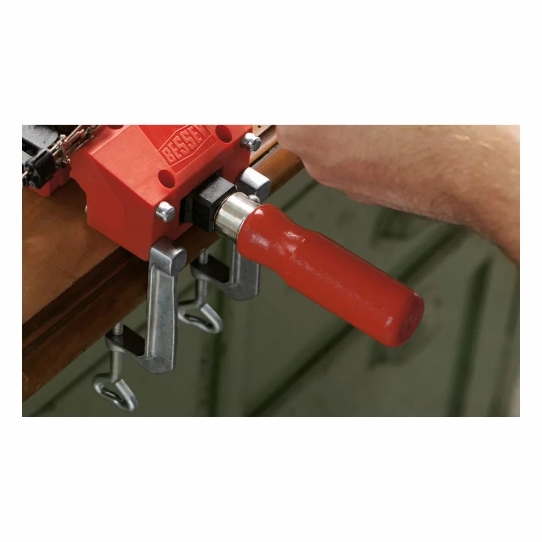 Bessey Tk6 Zacisk Stołowy, Szary/Czerwony, 60/22 mm