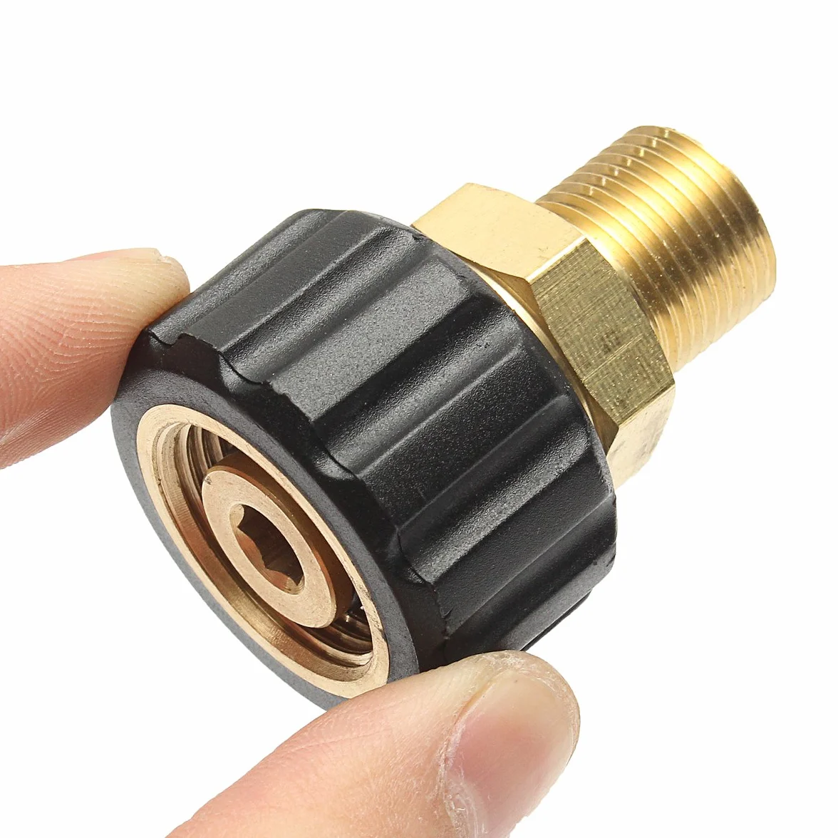 M22 żeński 3/8" męski adapter lancowy sprzęgło do Karcher & Nilfisk Ind