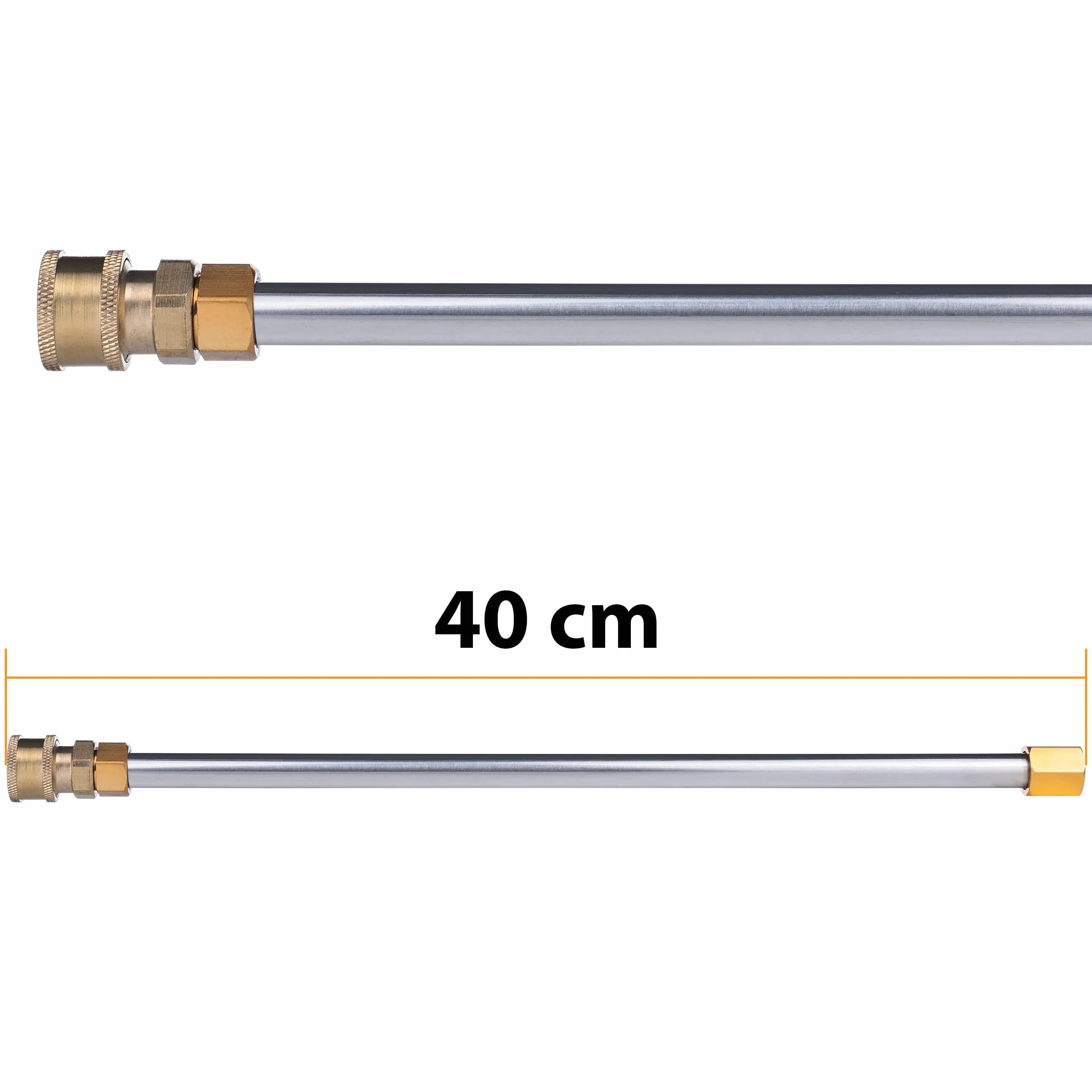 Zestaw 7 sztuk + 5 dysz 1/4" - 250 barów, 2,6 m, wygięta lanca 30° | zamiennik do myjki wysokociśnieniowej Kärcher K2–K7 | profesjonalne akcesoria do prania