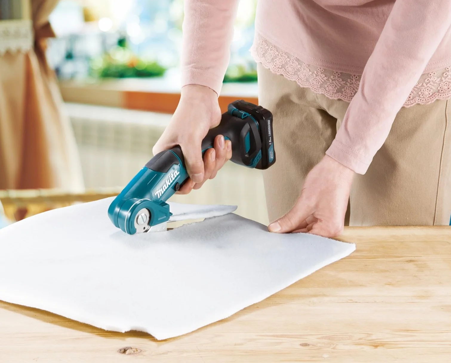 Makita CP100DZ akumulatorowe nożyce uniwersalne (bez akumulatora, bez ładowarki), petrol, (dł. x szer. x wys.) 291 x 66 x 120 mm – 10,8 V
