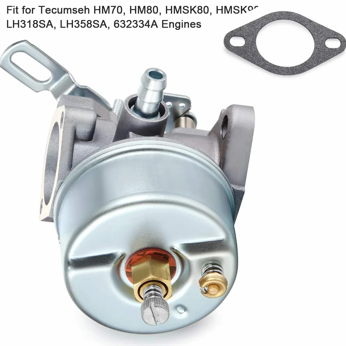 Gaźnik do odśnieżarek Tecumseh HMSK80 HMSK90 HM70 HM80 8HP 9HP 10KM z filtrem paliwa