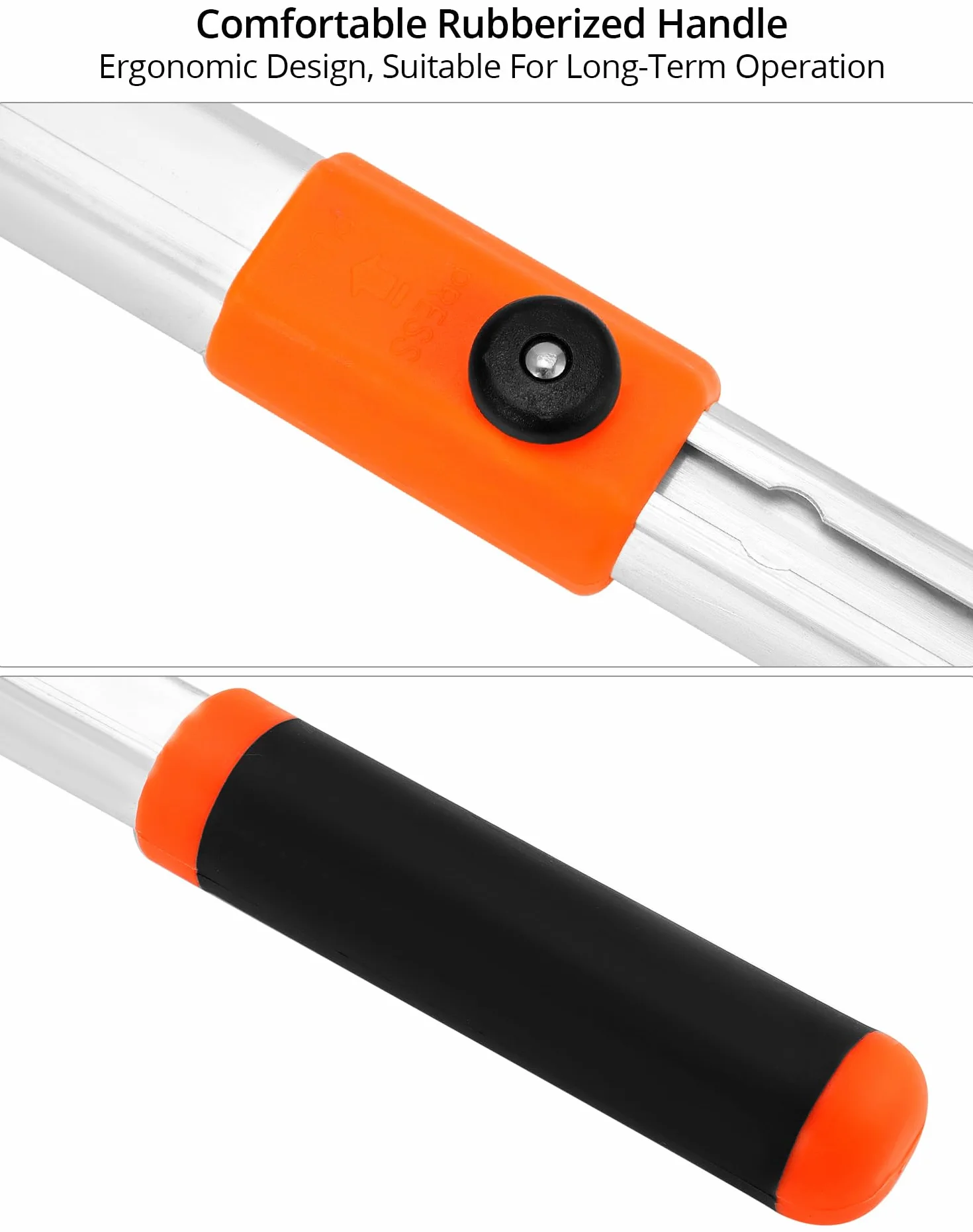 QWORK Teleskopowe nożyce do przycinania 66-103CM stal stopowa SK5