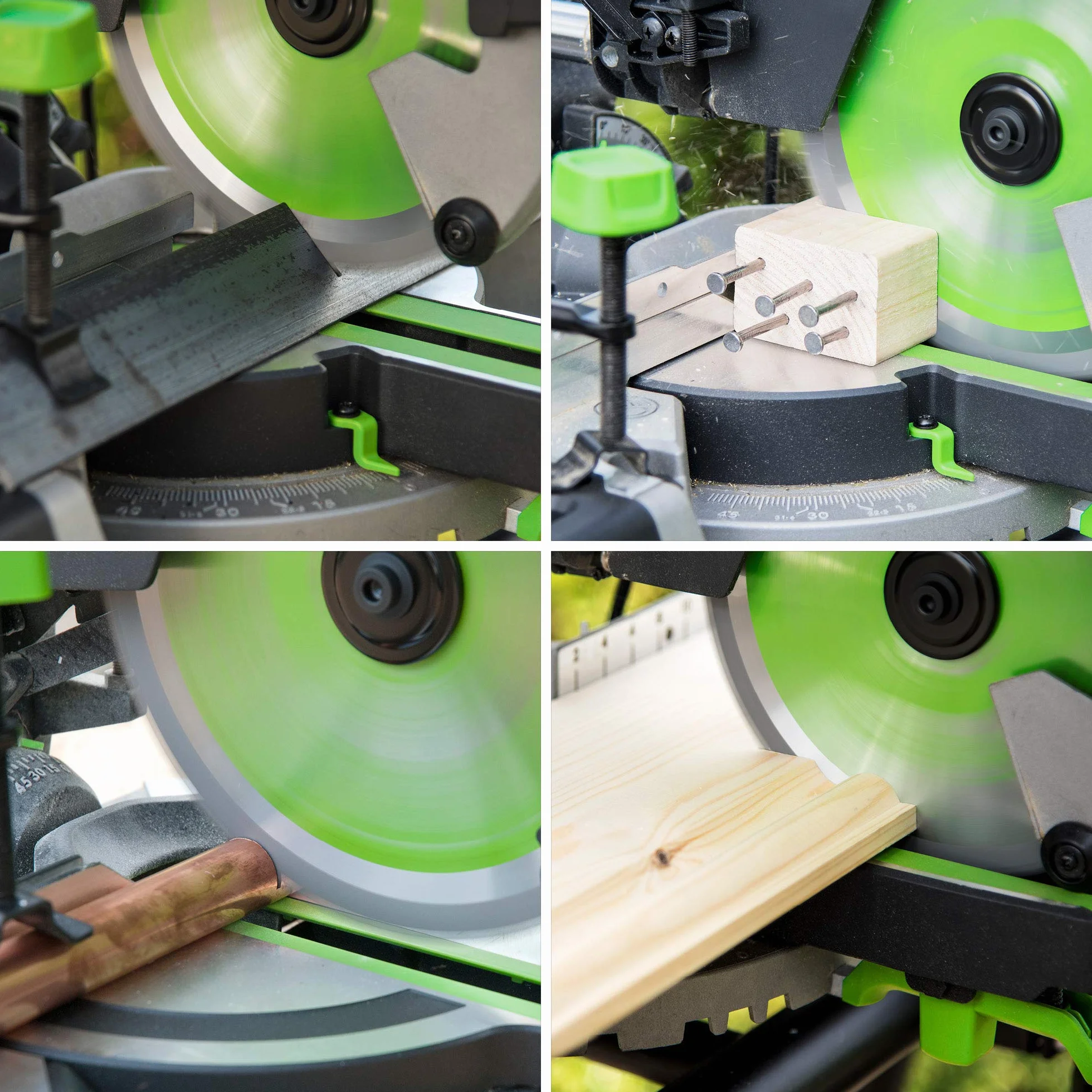 Evolution Power Tools Tarcza do cięcia wielu materiałów F255TCT - 24T (Fury) TCT 255 mm z zębami tnie drewno, metal, plastik i nie tylko