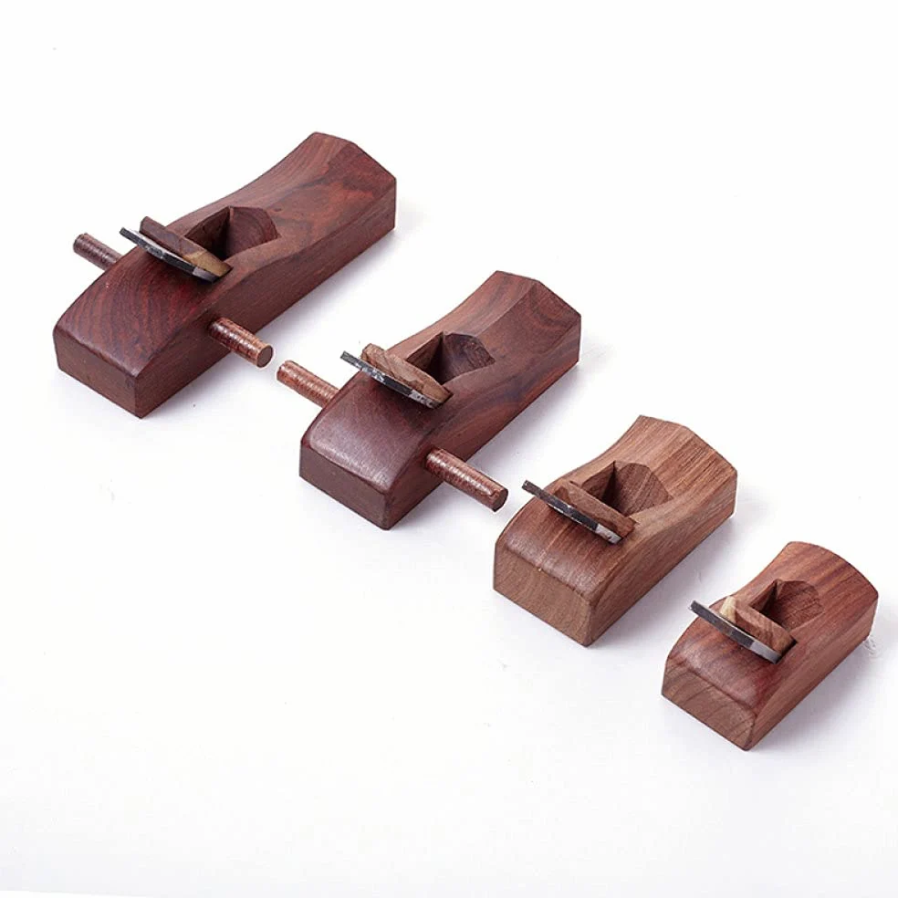 strug ręczny, 1 szt. Mahoniowy strug stolarski z uchwytem, 55 mm/68 mm/98 mm/120 mm, mini do stolarki(120 mm)