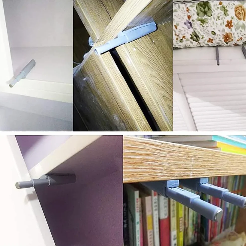 Shirene Push Pull do drzwi, 10 sztuk zatrzasków do drzwi ciśnieniowych, zamknięcie wciskane, magnetyczne zamki do drzwi ciśnieniowych do szafek kuchennych