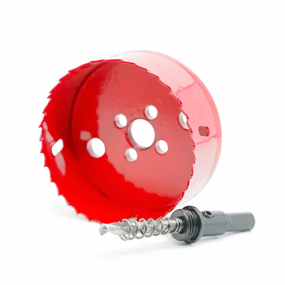 1PC Otwornice do drewna 14-200mm M42 Bi-Metal Wiertło Cutter Narzędzia Stolarskie Cięcia Drewna Metalu PCV Plastikowe Żelaza Narzędzia Ręczne, 135mm
