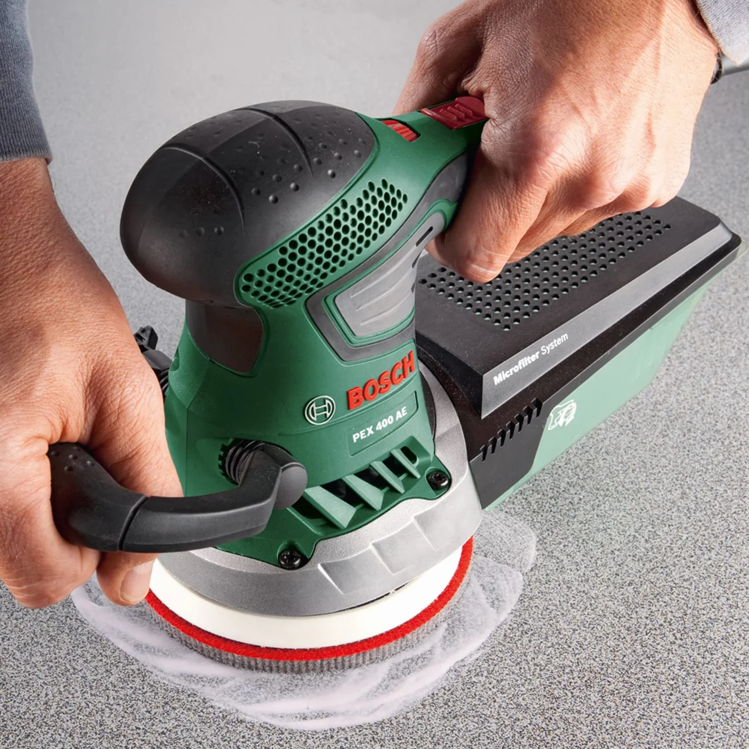 Bosch Szlifierka mimośrodowa PEX 400 AE (370 W, w trawie)