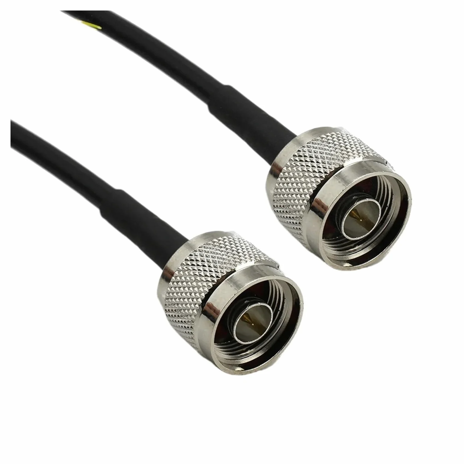 Xuro Kabel pigtailowy RG58 L16 N męski na N męski Kable koncentryczne RF Kabel połączeniowy typu N zaciskany(1000CM)
