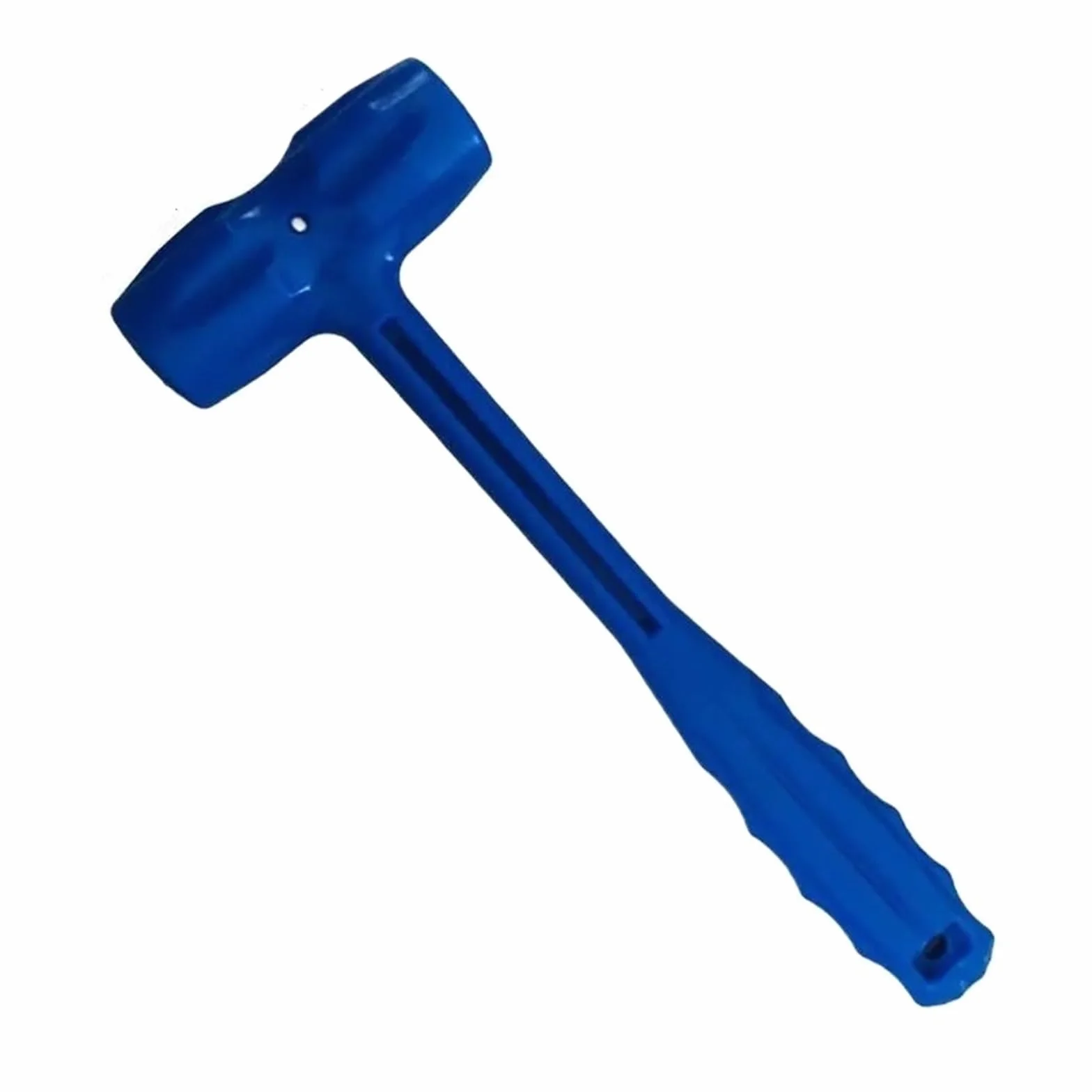 Młotek gumowy, Dwustronny miękki młotek gumowy do dekoracji podłóg domowych, narzędzi ręcznych prac jubilerskich i rzemieślniczych(Blue)