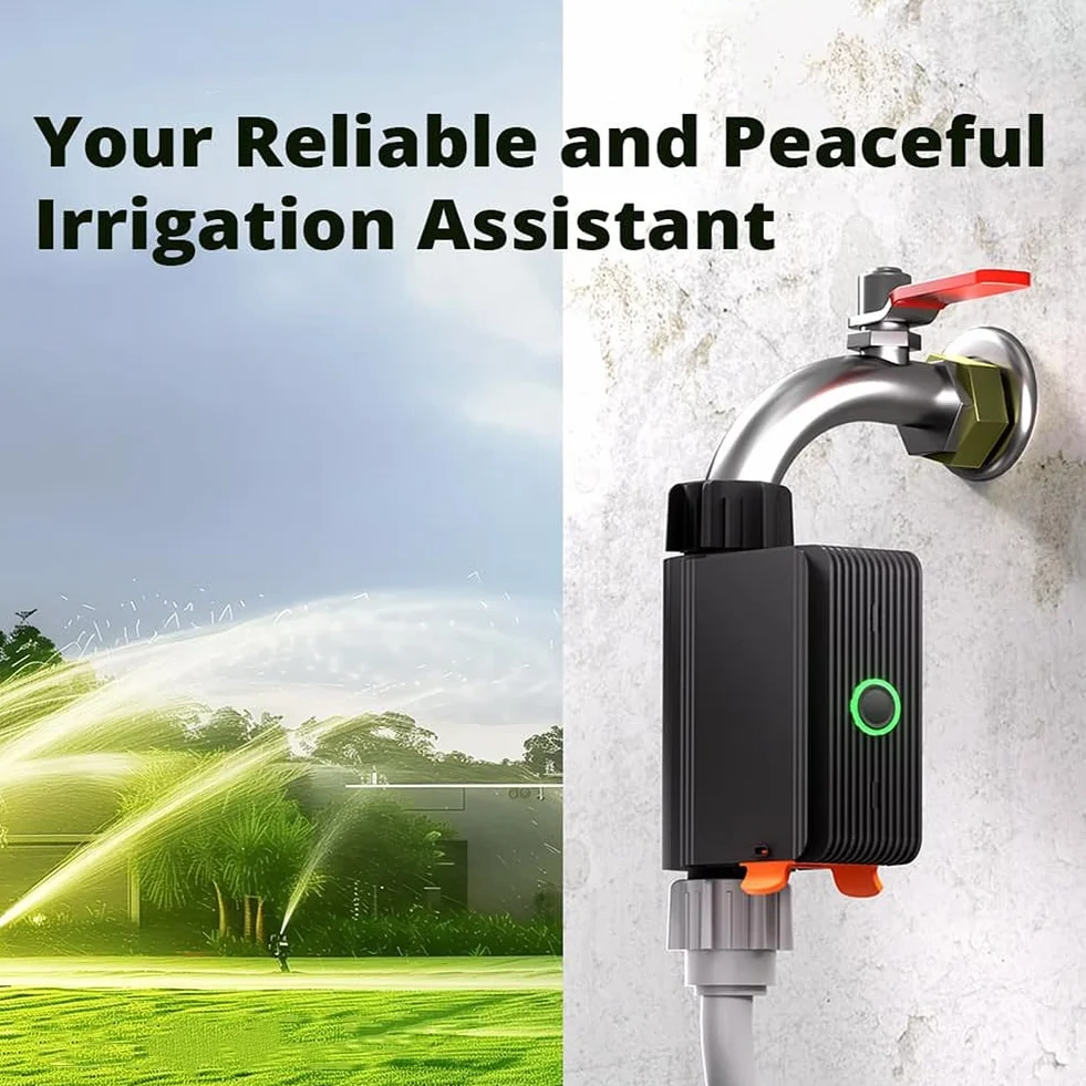 Zigbee Smart Water Valve Inteligentny Przełącznik Czasowy Nawadniania IP55 Automatyczne Nawadnianie Zdalne Sterowanie