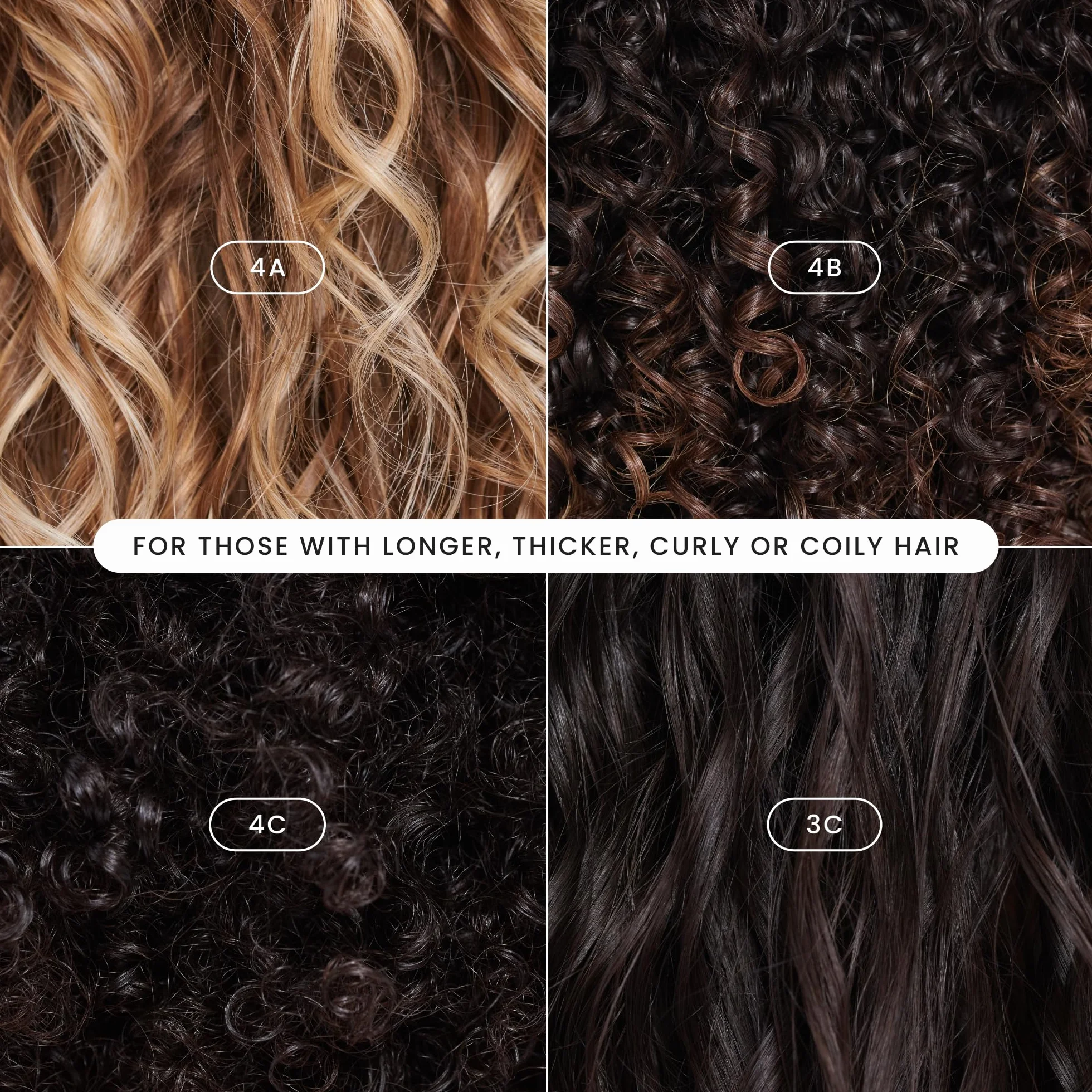 Tangle Teezer Duża szczotka do rozczesywania naturalnych loków Ultimate - do mniej kręconych loków i afro 3C-4C - Podwójna szczotka do rozczesywania - Żółty Narcyz