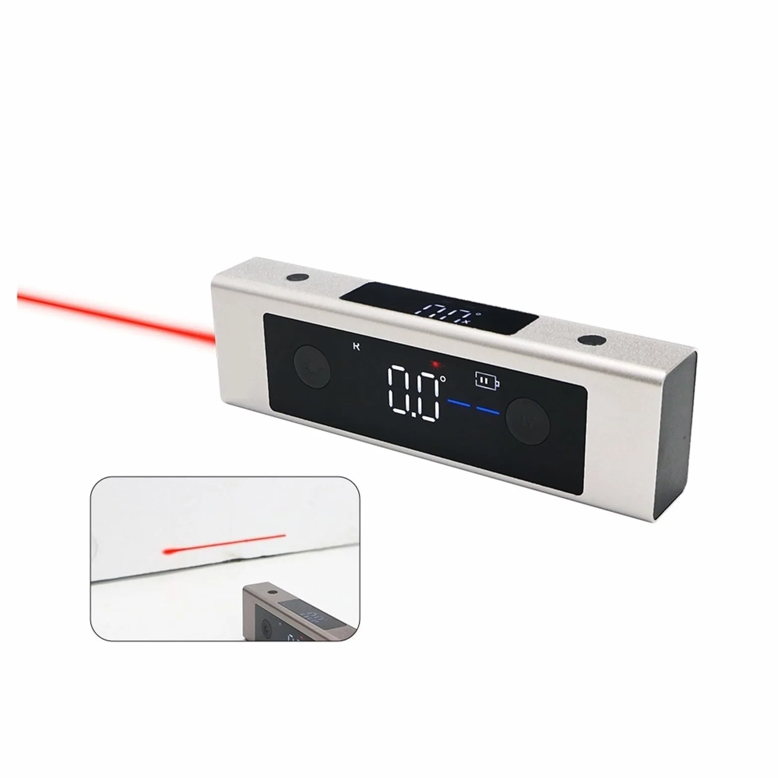 2 w 1 poziom lasera cyfrowy inklinometr kątomierz laserowy linijka kątowa akumulator laserowe narzędzie pomiarowe Wysoka celność(5342A)