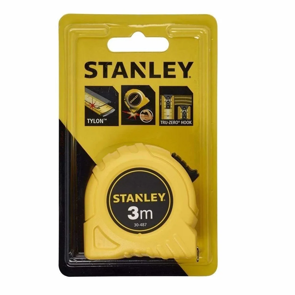 Stanley 1-30-487 Miara, Czarny/Żółty, 3 m