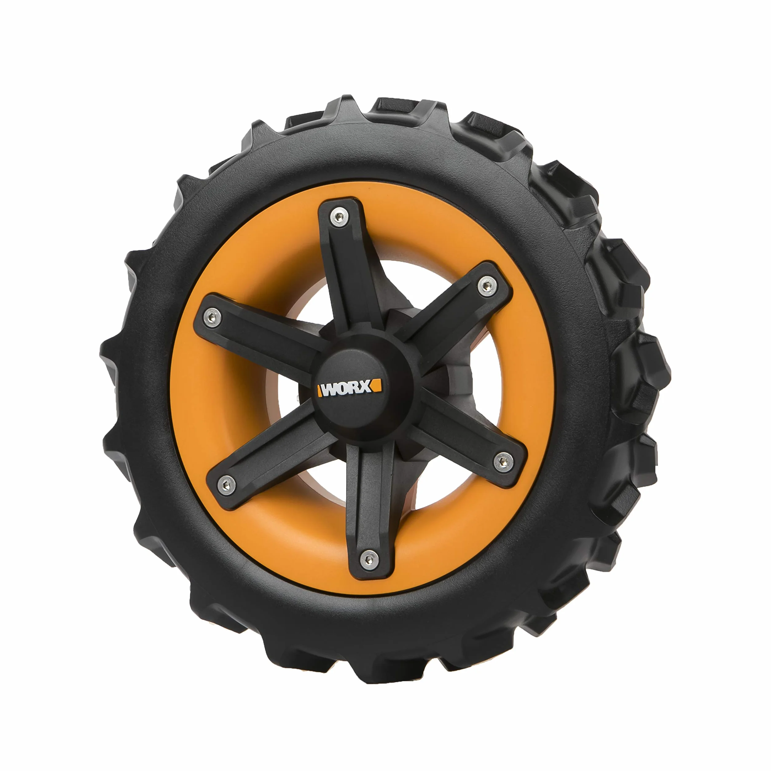 Worx Koło Zapasowe 20 cm Czarny Pomarańczowy