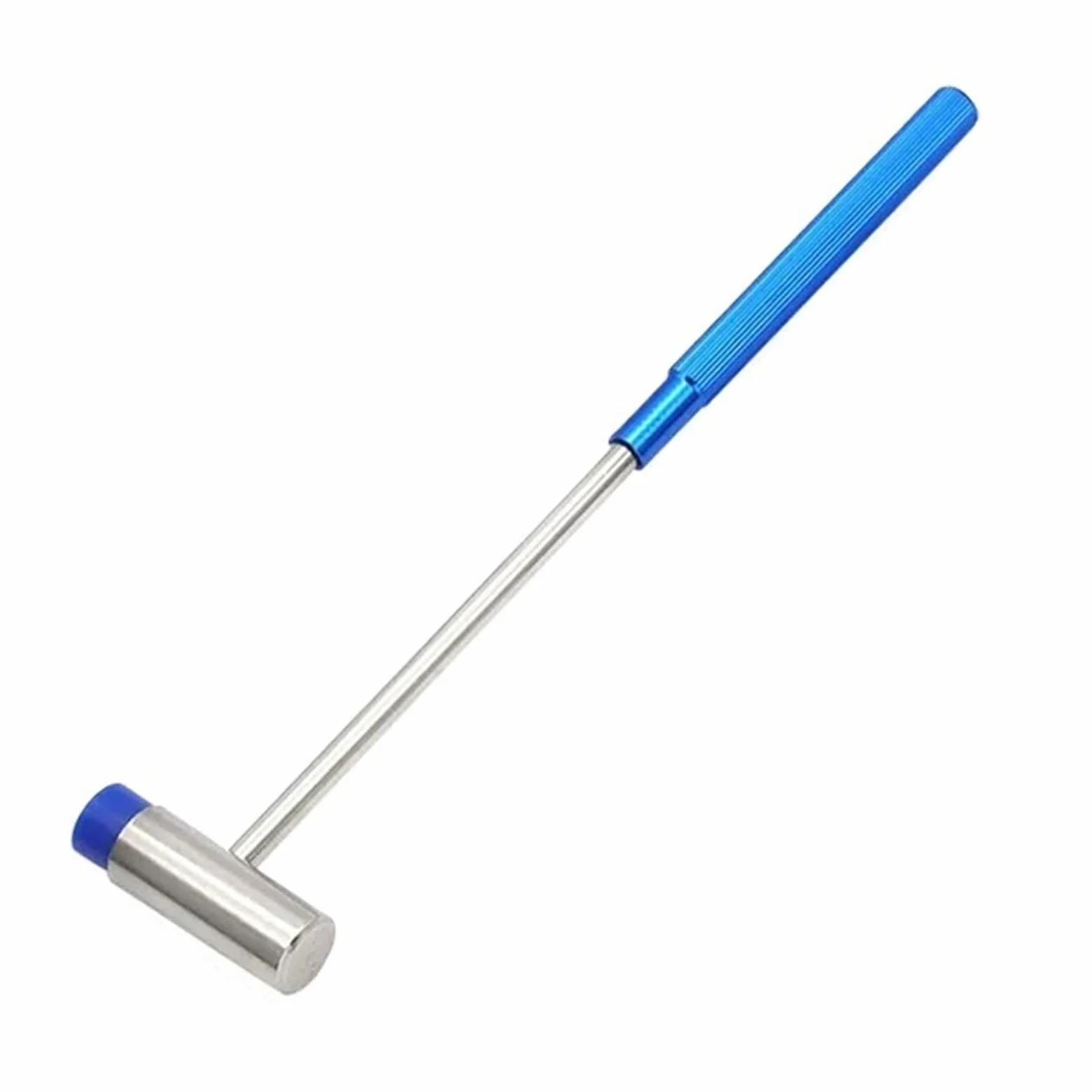 młotek gumowy, 150/185/177mm Mini młotek do naprawy narzędzi metalowy gumowy z podwójną głowicą przenośny majsterkowania biżuteria zegarek narzędzie ręczne(Blue 177mm)