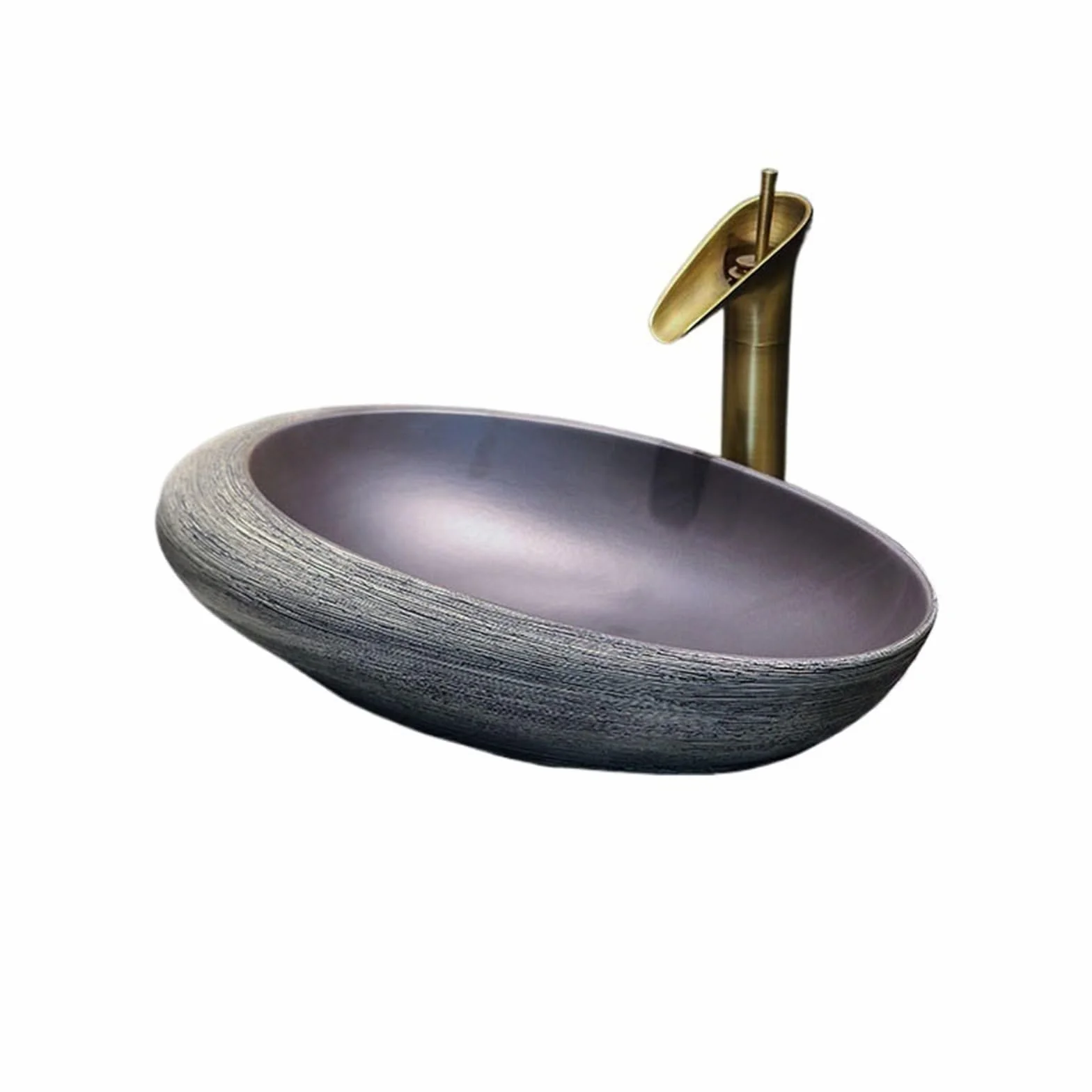 Umywalka Nablatowa, Umywalka Wisząca, Umywalka Typu „Miska”, Wysokiej Jakości Umywalki Łazienkowe W Stylu Retro, Umywalka Hotelowa, Umywalka Ceramiczna Nablatowa, Umywalka Dom