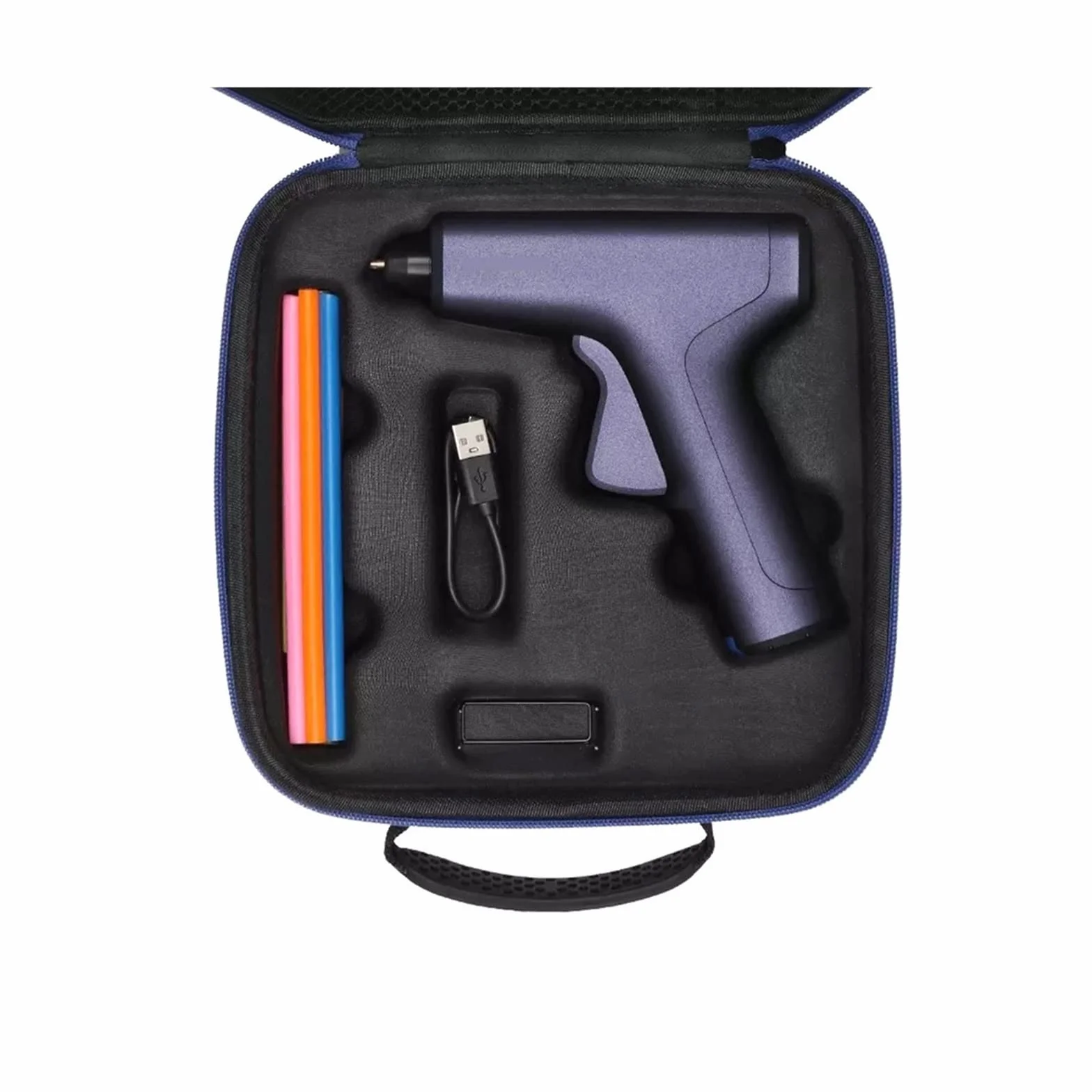 Pistolet Do Kleju Na GorąCo Bezprzewodowy Pistolet Do Klejenia Na Gorąco Zestaw Szybkiego Nagrzewania Pistoletu Do Klejenia Z Klejem W Sztyfcie Premium Do Domowego Pistoletu Do Gorącego Silikonu