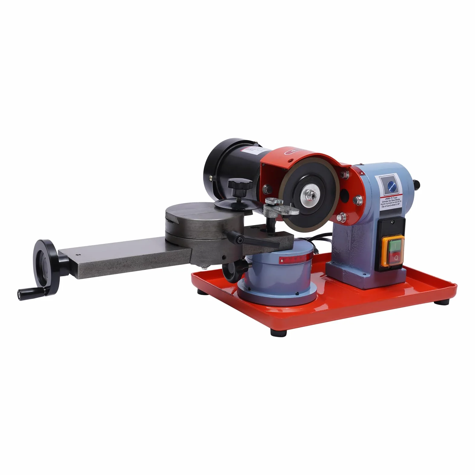 Ostrzałka do piły tarczowej, 250 W, 80-700 mm, ostrzałka do piły, tarczowa, brzeszczoty do aluminium, drewna i tworzywa sztucznego, 2850 obr./min