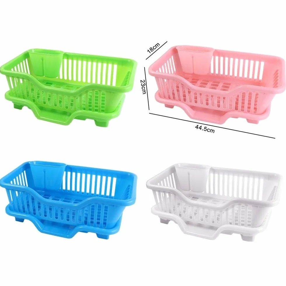 Suszarka do naczyń zlewozmywak odpływ plastikowy uchwyt na łyżkę kosz kuchenny przechowywanie do domowego rozwiązania (zielony) - i oszczędność miejsca