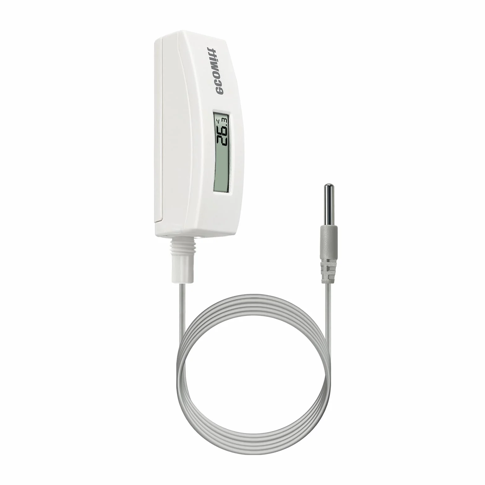 ECOWITT WN34 czujnik temperatury gleby wodoodporny z wyświetlaczem LCD sonda 30 cm