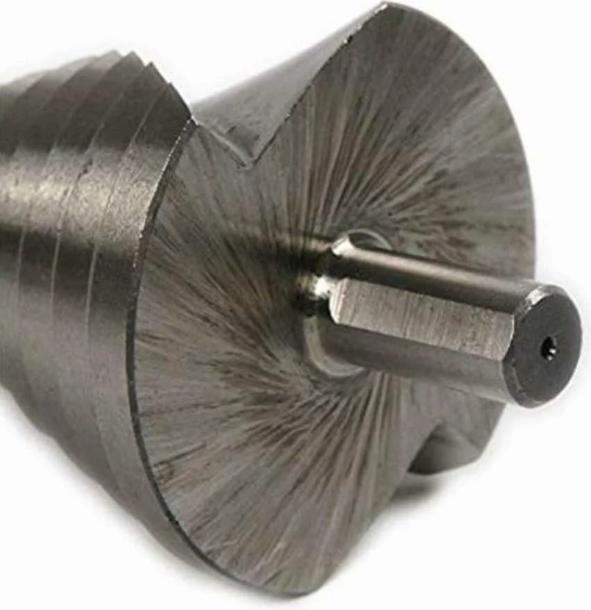 Wiertła do metalu, wiertło stopniowe z rowkiem spiralnym, otwieracz do otworów metalowych 110 mm otwór stożkowy HSS wiertarka stopniowa pokryta tytanem elektronarzędzie HSS 6-60 mm stal