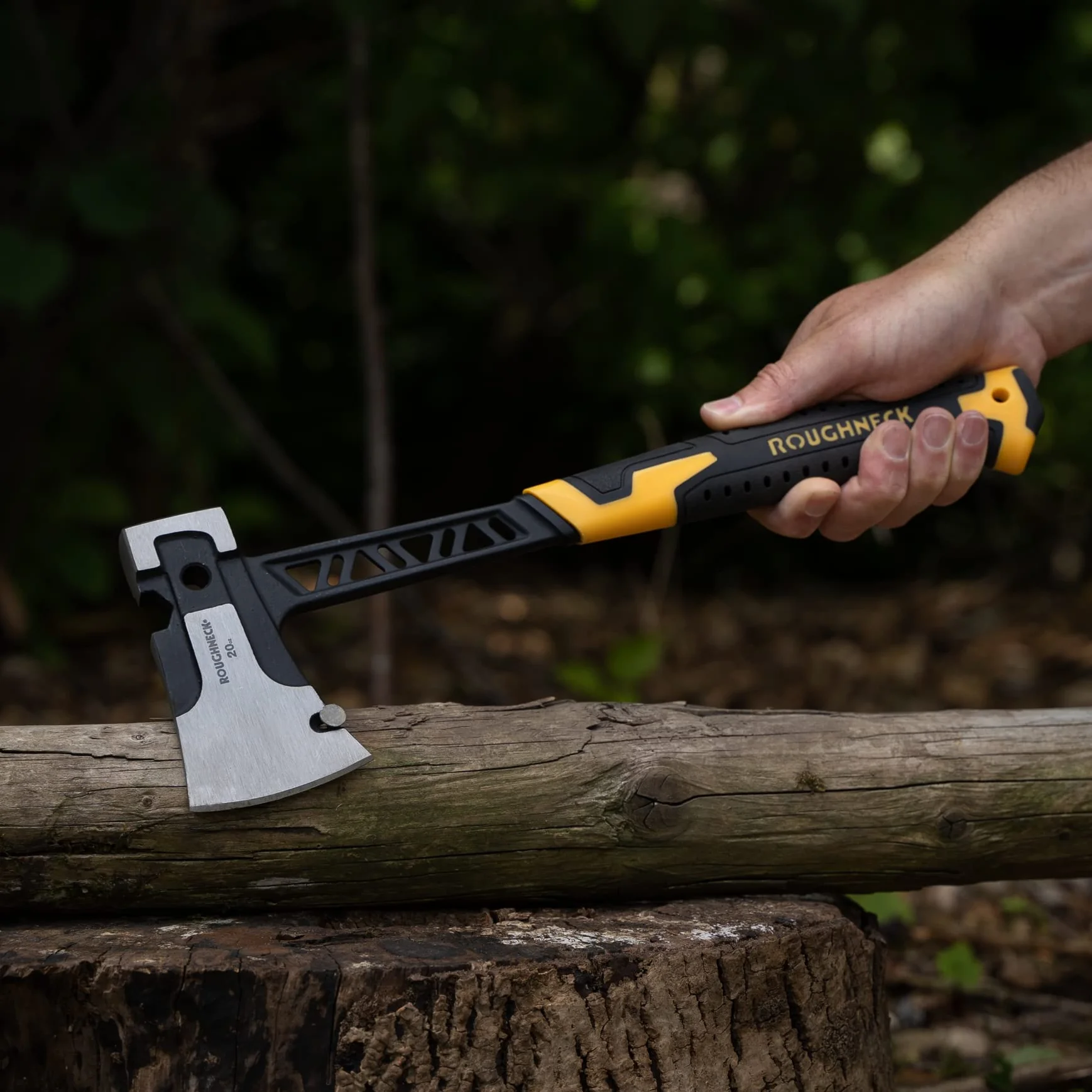 Roughneck ROU11070 Gorilla V-Series Axe 0,6 kg/1¼lbs, czarno-żółty
