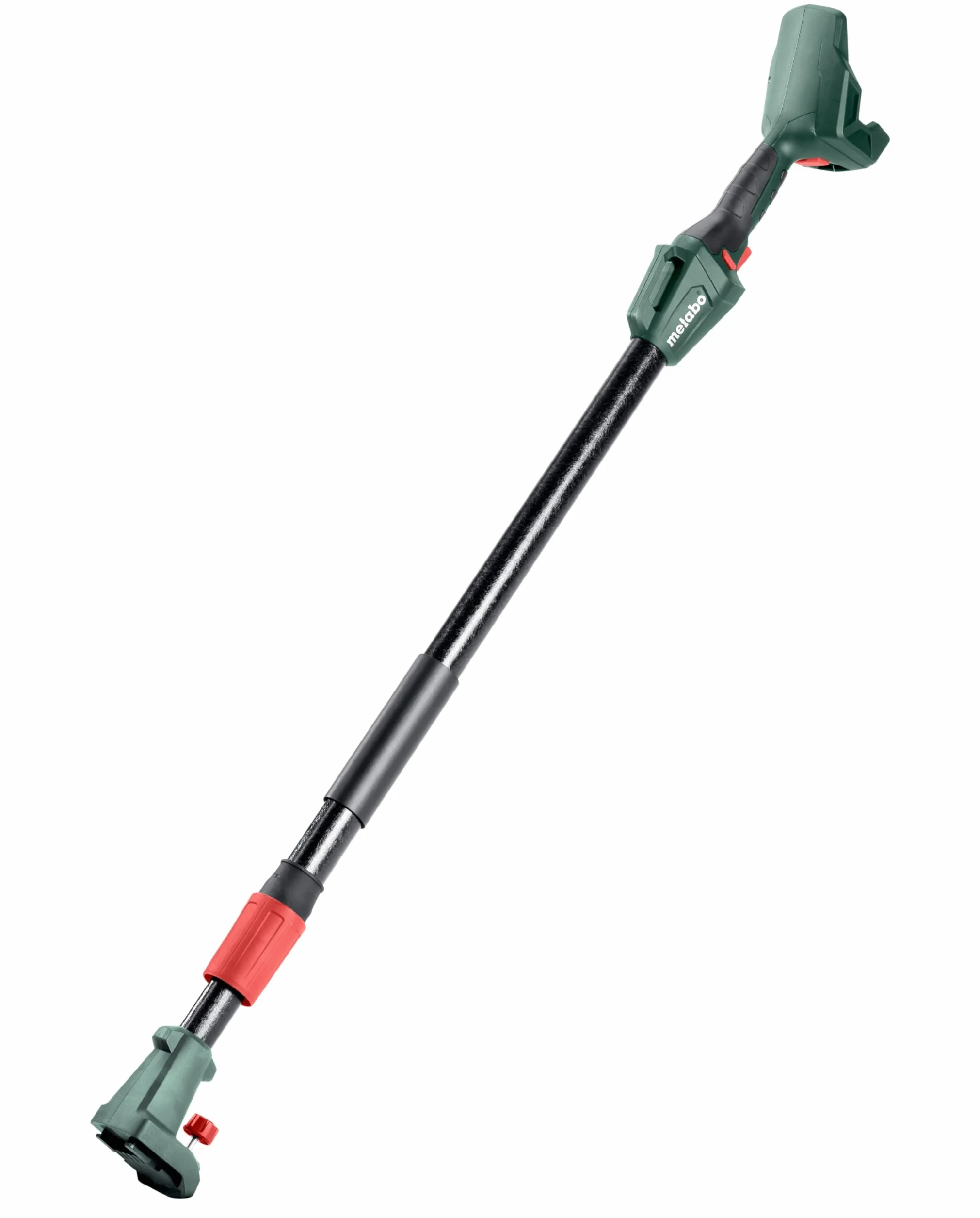 metabo Drążek teleskopowy MS – do pilarki akumulatorowej MS 18 LTX 15, wysuwany 120-180 cm, ultralekki, z paskiem na ramię, ergonomiczny uchwyt – idealny do pielęgnacji drzew i trudno dostępnych