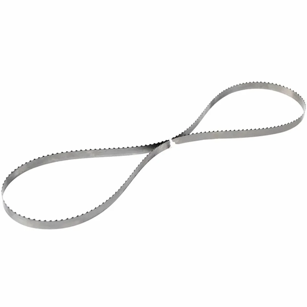 Brzeszczot do piły taśmowej, 6mm 1/4 cala brzeszczot do pił taśmowych, brzeszczoty do pił taśmowych o wielu długościach, 6TPI przenośny brzeszczot do piły taśmowej do cięcia drewna z tworzywa sztuczne