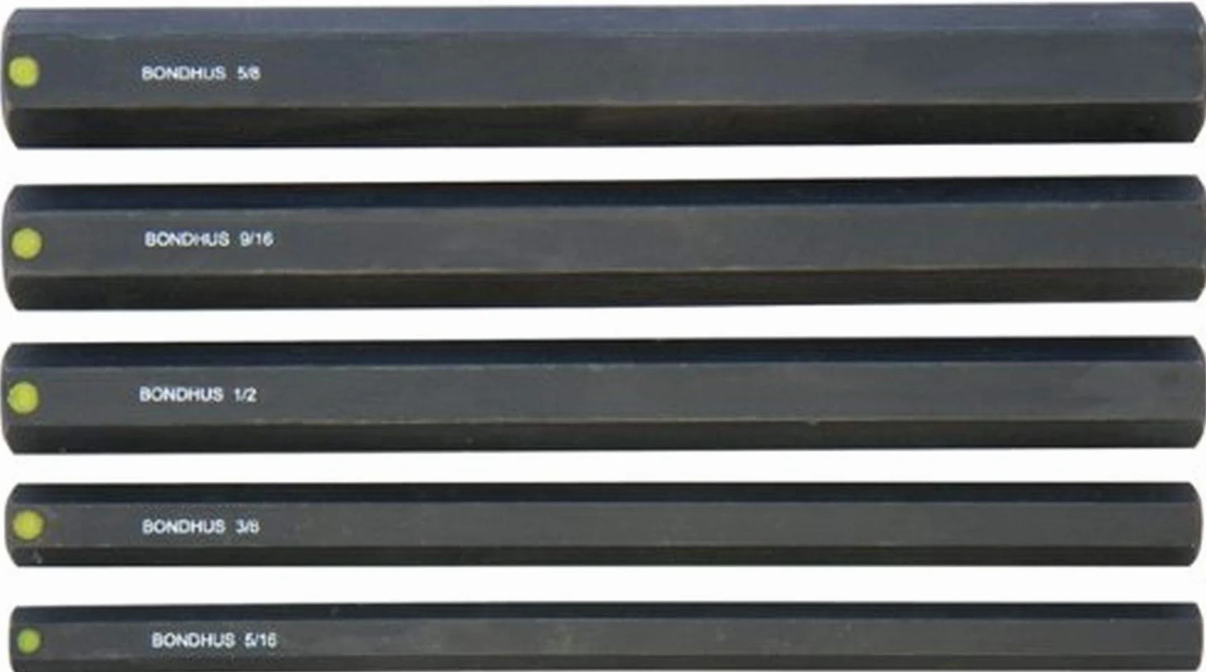 Bondhus 33645 PHX5-6 zestaw kluczy imbusowych 5 szt. cali 15 cm