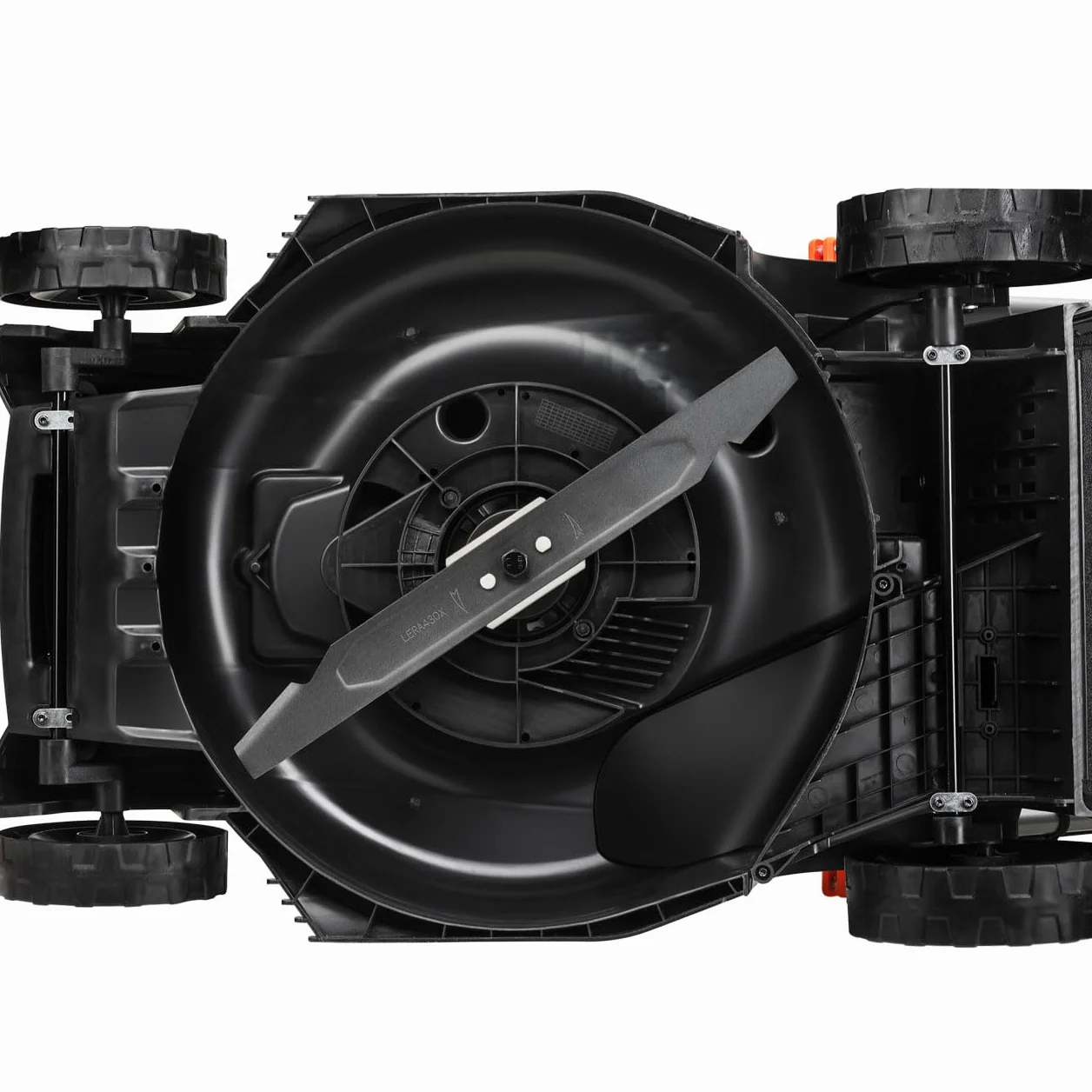 Kosiarka akumulatorowa FUXTEC 40V (2x20V) E2RM43 - szerokosc koszenia 43 cm, zmienna wysokosc koszenia, kosiarka elektryczna, akumulatorowa (akumulator litowo-jonowy i ladowarka w zestawie)