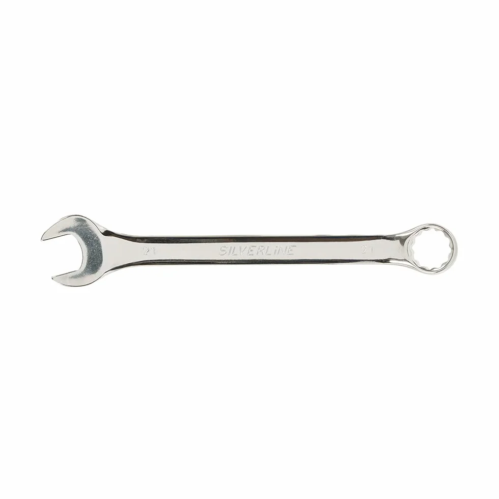 Silverline LS21 Klucz płasko-oczkowy 21 mm