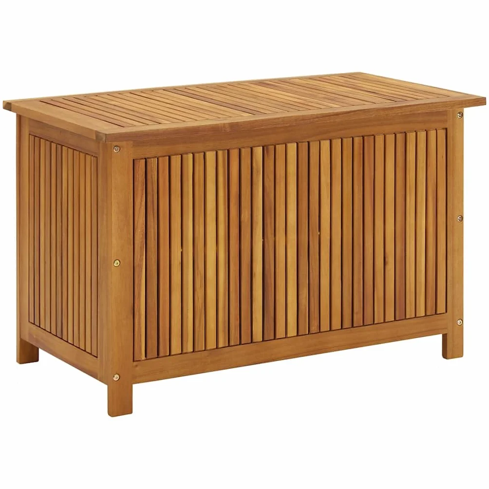 vidaXL Skrzynia ogrodowa 90x50x58 cm lite drewno akacjowe